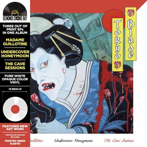 Culture Factory Usa INC. Music > Vinyl Records Tokyo Blade - Madame Guillotine/ Undercover of the Honeymoon/ the Cave Sessions (Colored Vinyl, White, Deluxe Edition, Limited Edition, Remastered) 3700477840136 CULF784013.1