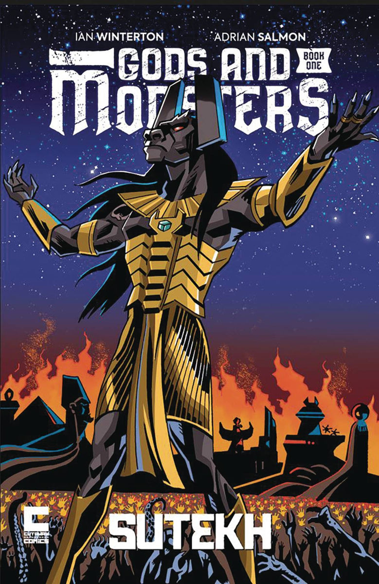 gods and monsters books gods and monsters book one cvr b adrian salmon sutekh (c: 0