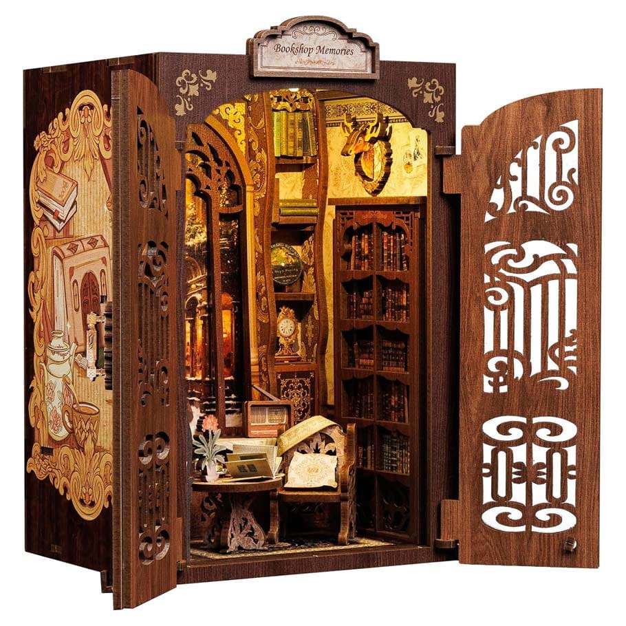 CuteBee Model Kits > Other Model Kits Bookshop Memories Book Nook 6975436180302 CTBSD01B