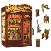 CuteBee Model Kits > Other Model Kits Memories Music Bookshop Nook 6975436180746 CTBSD04B