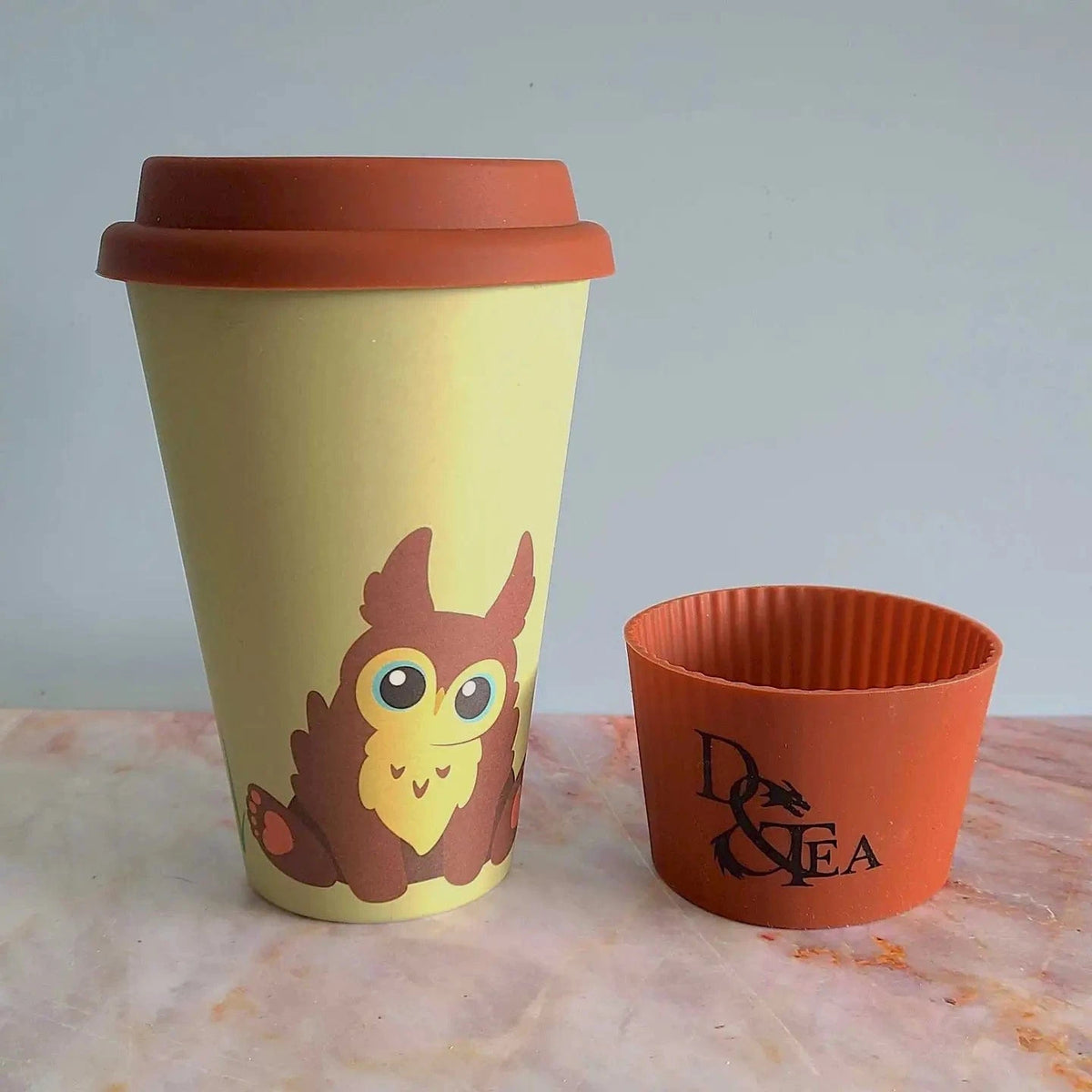 D&TEA Home > Drinkware Owliver the Sustainable Travel Mug 850076022006