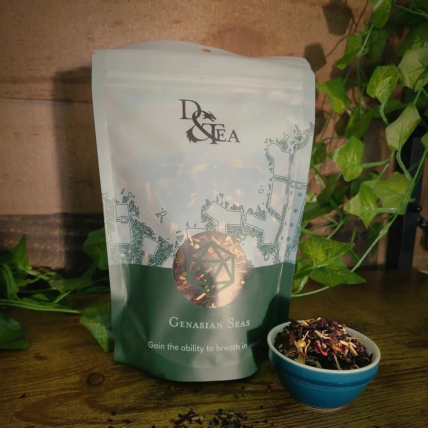 D&TEA Home > Drinkware Tea - Green/Black - Genasian Seas 850029485384