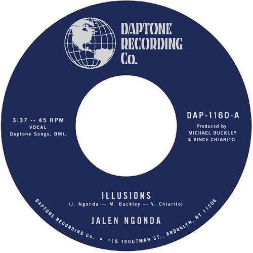 Daptone Music > Vinyl Records Jalen Ngonda -  Illusions / Rapture [7" Single] 823134116016 DAPT1160.7