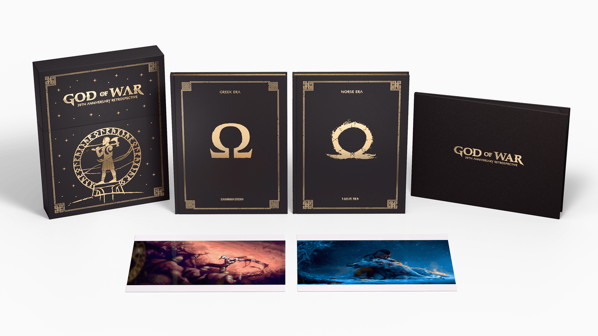 Dark Horse Books God of War: 20th Anniversary Retrospective (Deluxe Edition) 9781506749440 PRH-9781506749440