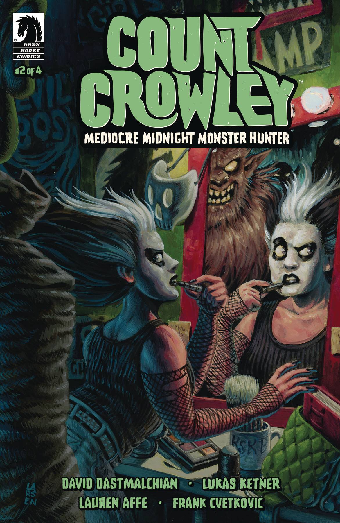 Dark Horse Comic Books COUNT CROWLEY MEDIOCRE MIDNIGHT MONSTER HUNTER #2 CVR B LARS 76156801155500221 OCT231179