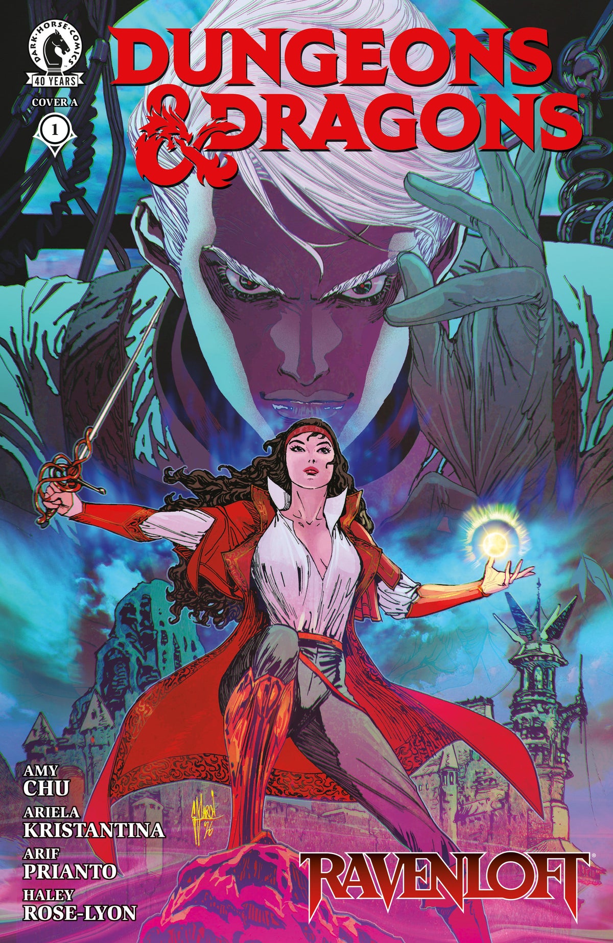 Dark Horse Comic Books Dungeons & Dragons: Ravenloft #1 (CVR A) (Guillem March) 76156801608600111 PRH-76156801608600111