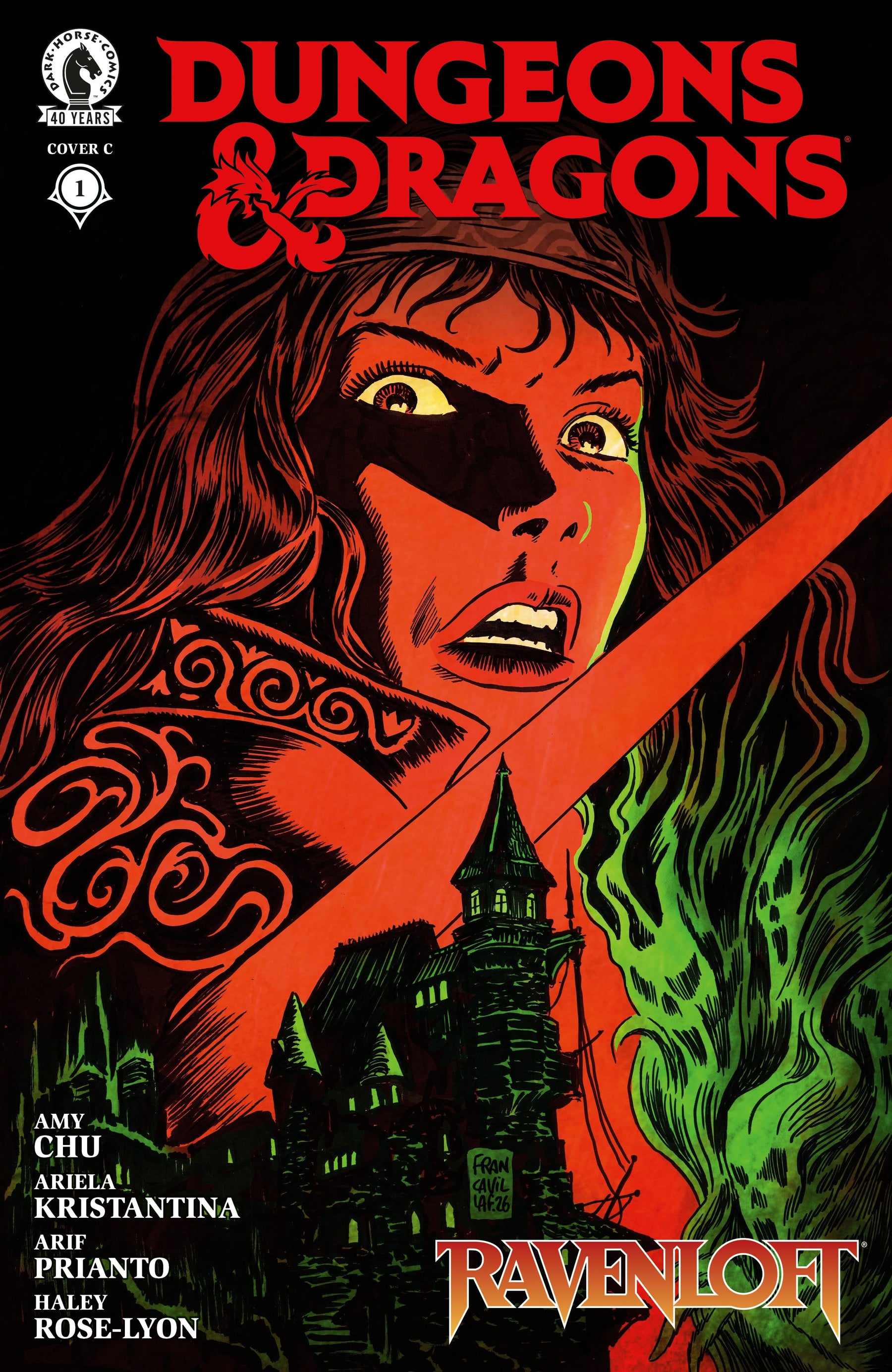 Dungeons & Dragons: Ravenloft #1 (CVR C) (Francesco Francavilla)