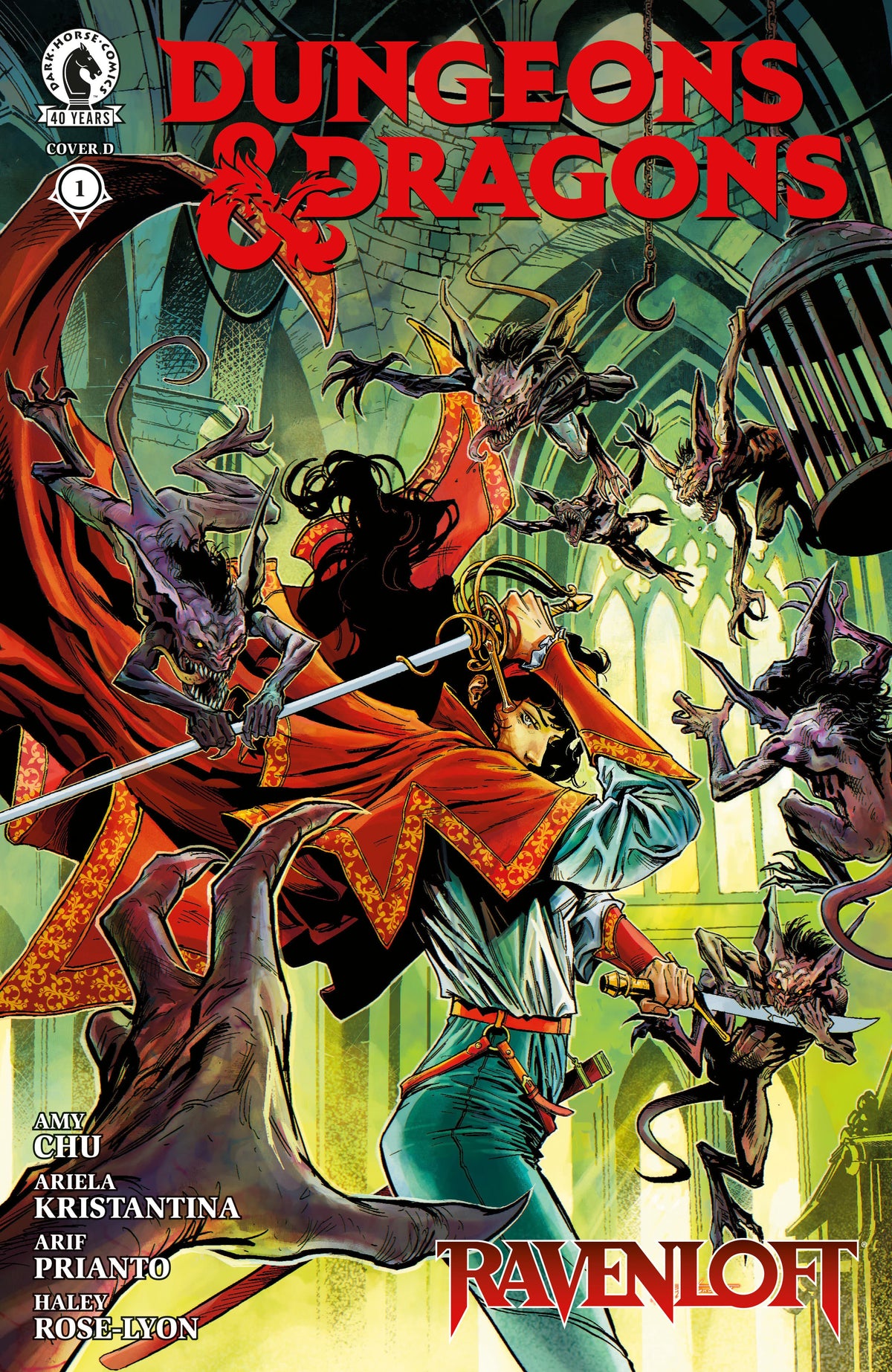 Dark Horse Comic Books Dungeons & Dragons: Ravenloft #1 (CVR D) (Todor Hristov) 76156801608600141 PRH-76156801608600141