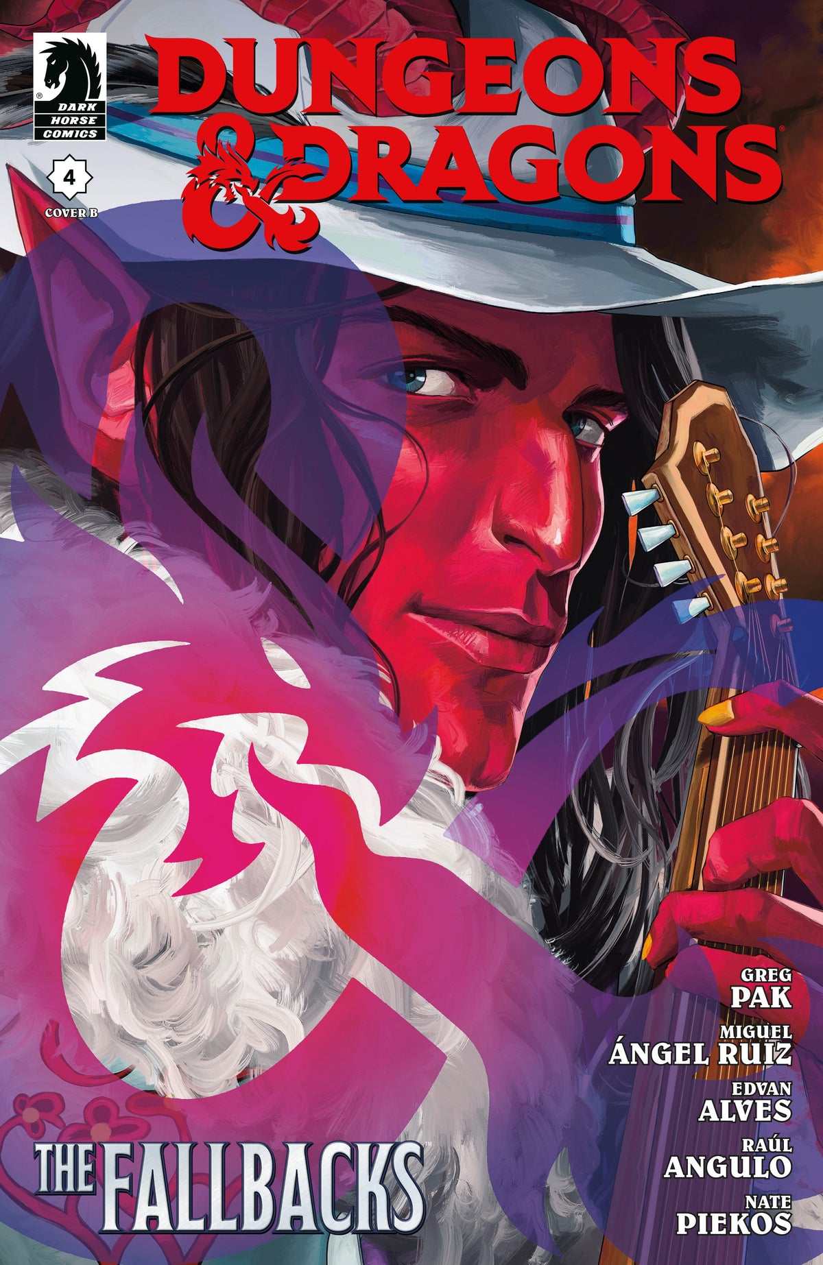 Dark Horse Comic Books Dungeons & Dragons: The Fallbacks Series 1 #4 (CVR B) (Uzuri) 76156801456300421 PRH-76156801456300421