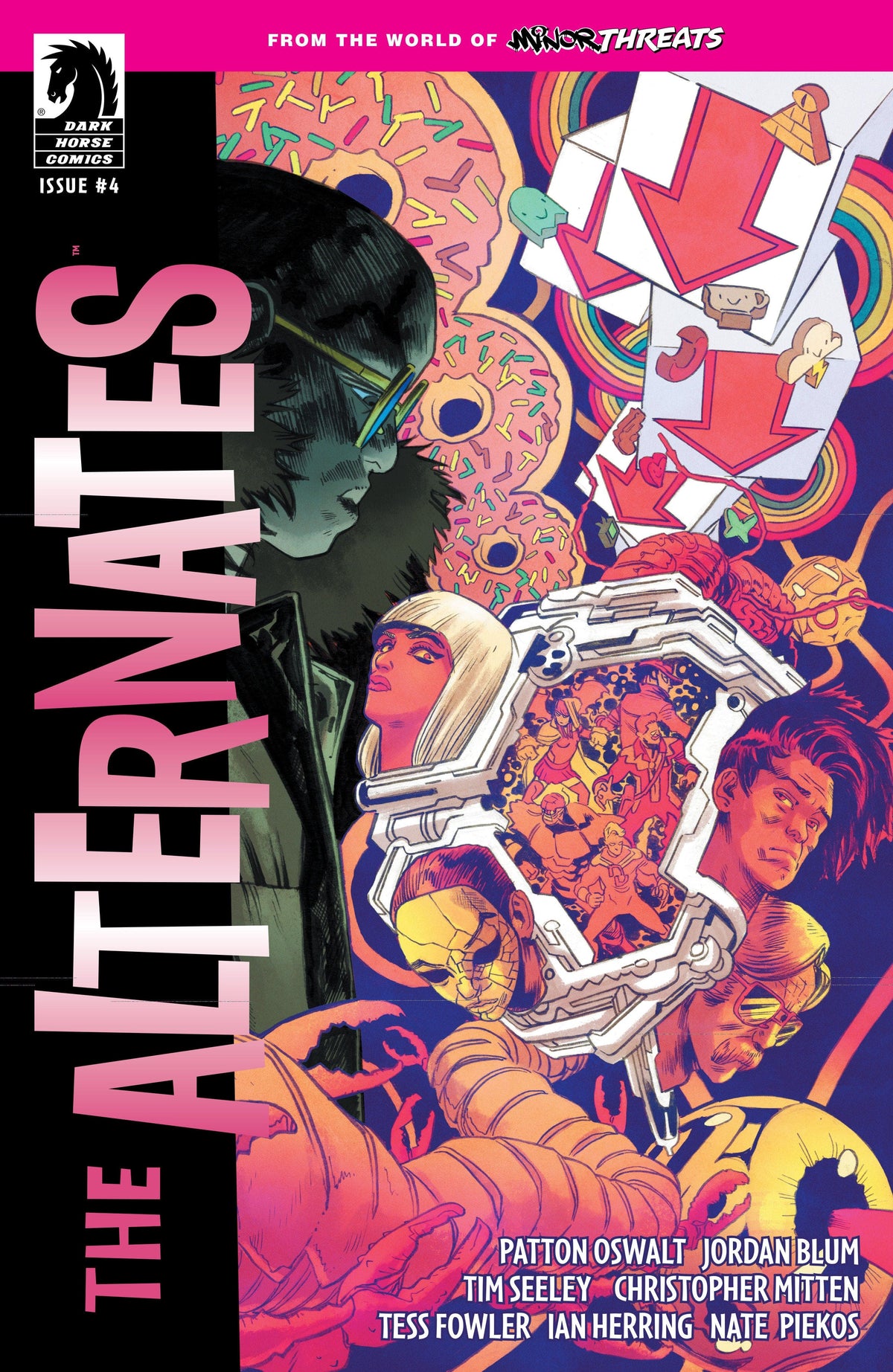 Dark Horse Comic Books FROM WORLD OF MINOR THREATS ALTERNATES #4 CVR C HEPBURN FOIL 76156801108100431 OCT231195