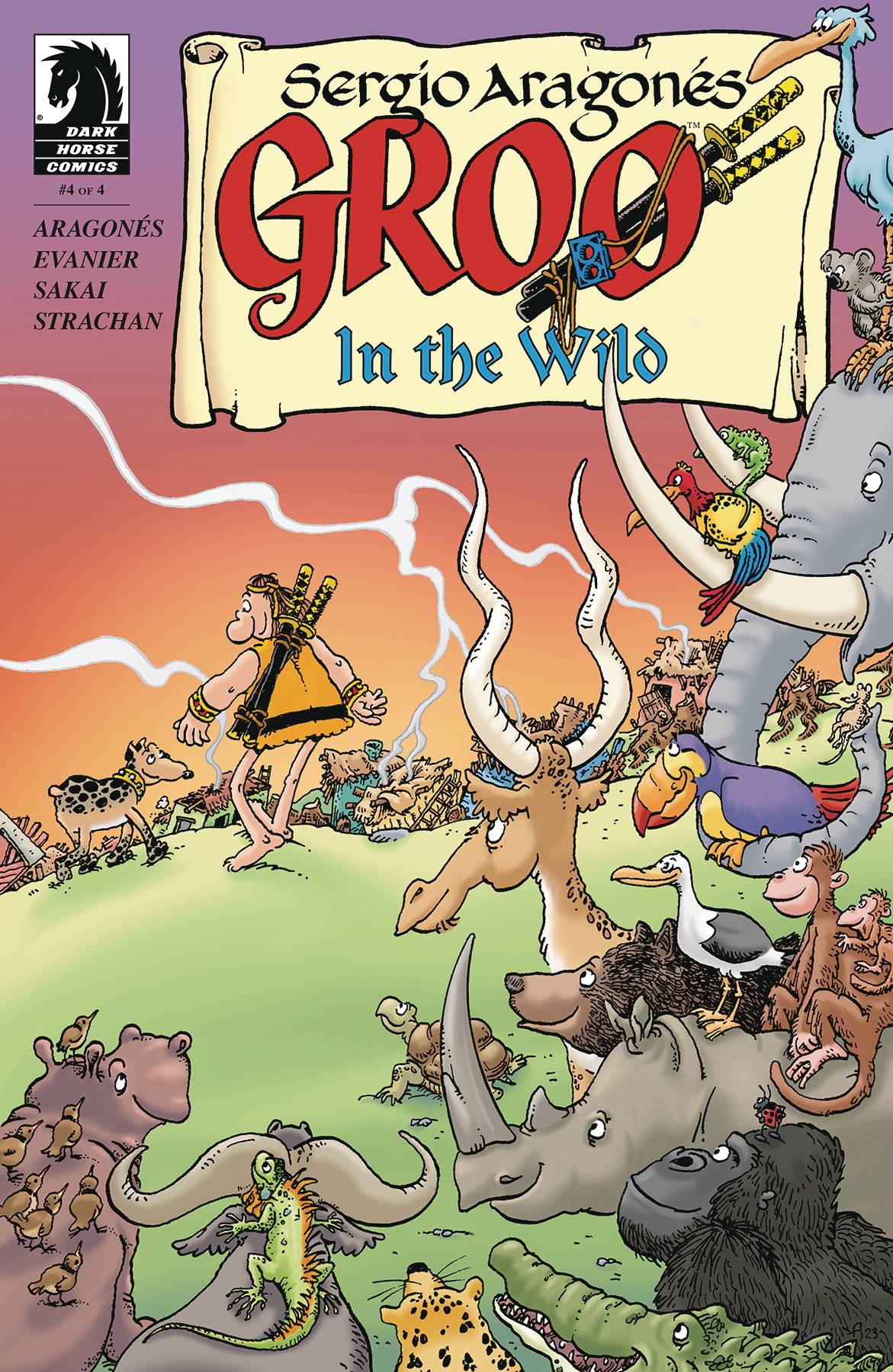 Dark Horse Comic Books GROO IN WILD #4 76156801090900411 AUG231229