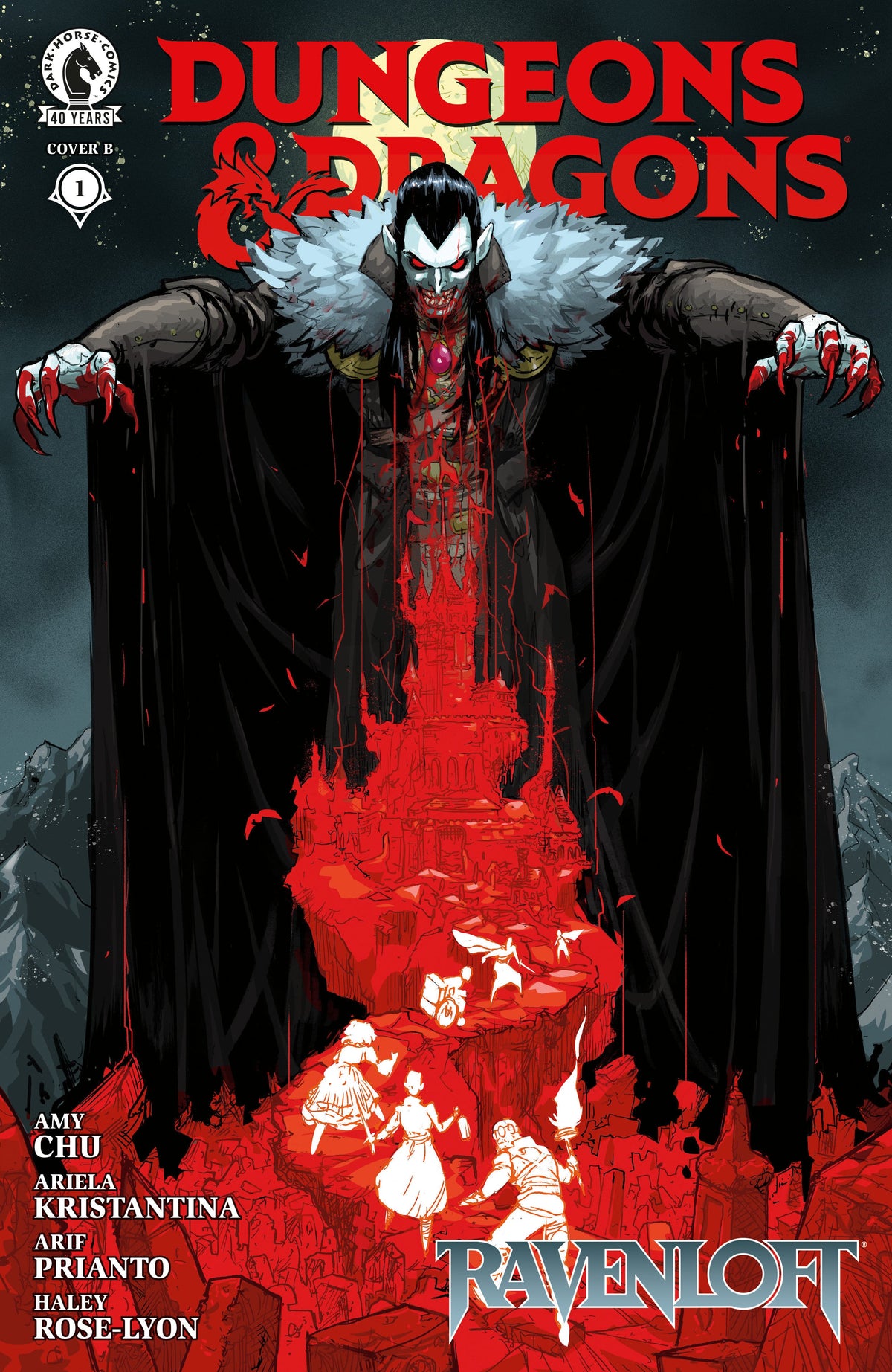 Dark Horse Comic Books > Incentives Dungeons & Dragons: Ravenloft #1 (CVR B) (1:20) (Riley Rossmo) 76156801608600121 PRH-76156801608600121