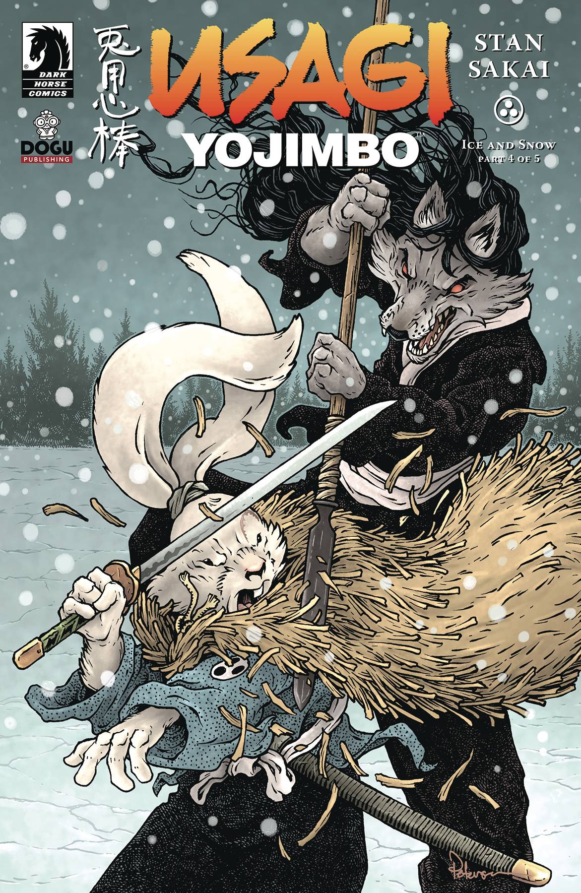 Dark Horse Comic Books > Incentives USAGI YOJIMBO ICE & SNOW #4 CVR C 1:10 INCV PETERSON 76156801096100431 OCT231264