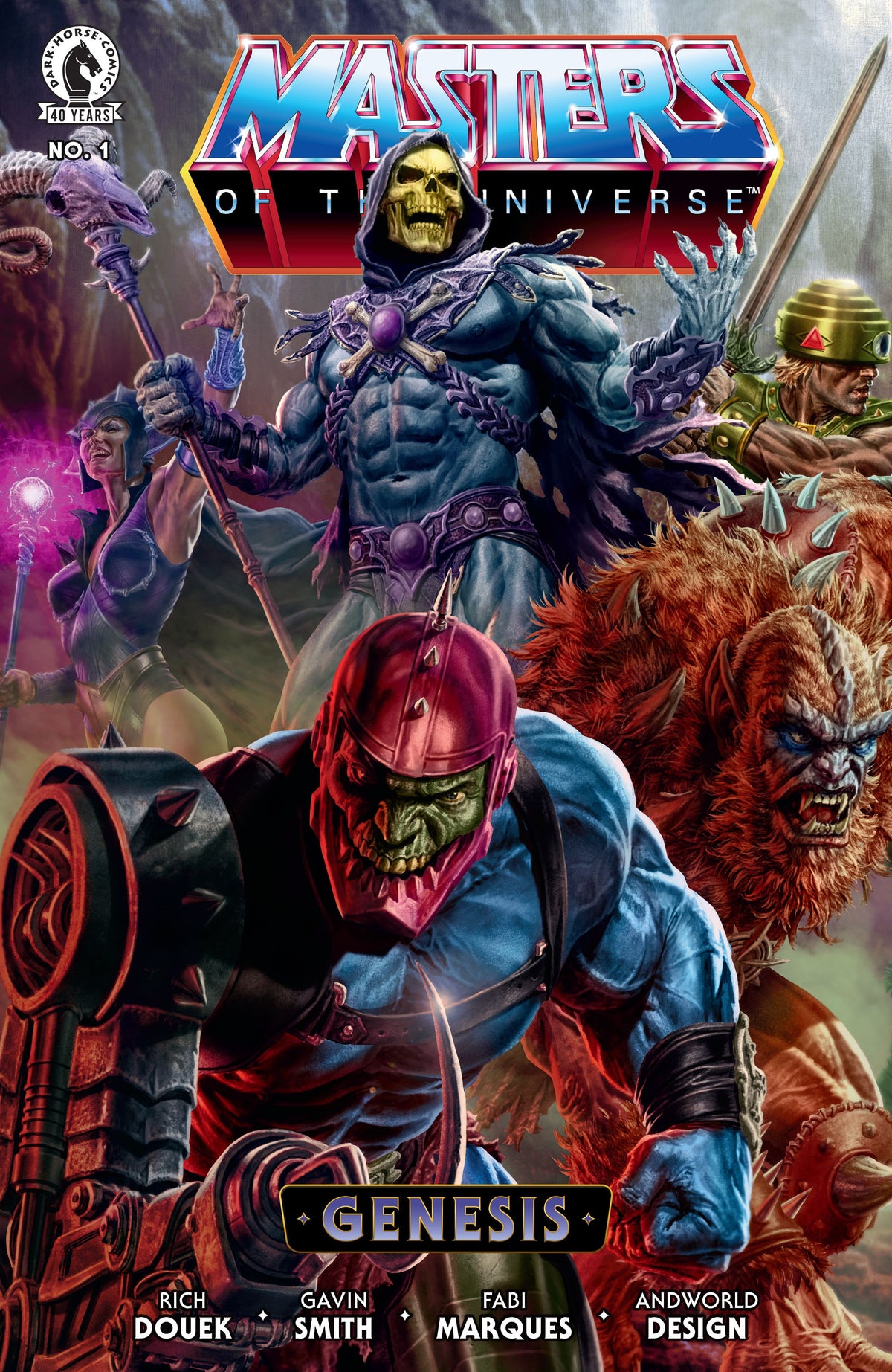 Dark Horse Comic Books Masters of the Universe: Genesis #1 (CVR B) (Lee Bermejo) 76156801606200121 PRH-76156801606200121