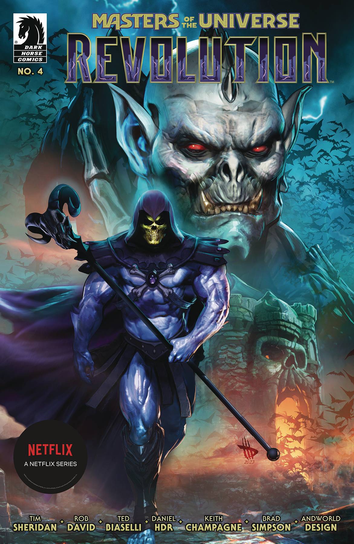 Dark Horse Comic Books MASTERS OF UNIVERSE REVOLUTION #4 CVR A WILKINS 76156801193700411 STL322624