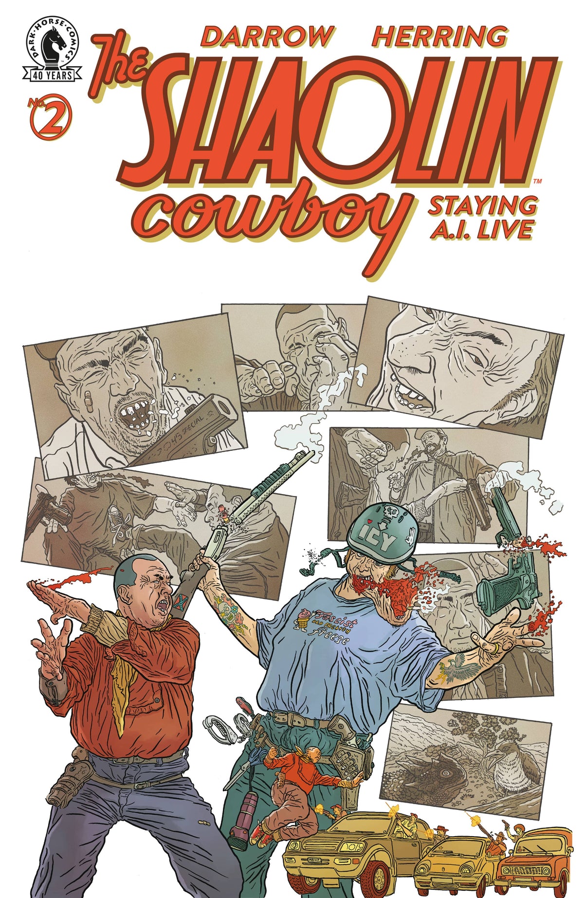 Dark Horse Comic Books Shaolin Cowboy: Staying A.I.Live #2 (CVR A) (Geof Darrow) 76156801595900211 PRH-76156801595900211