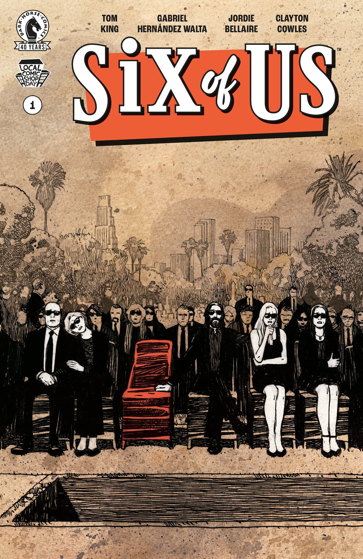 Dark Horse Comic Books Six of Us #1 (CVR G) (Gabriel Hernández Walta) (Local Comic Shop Day) (Release Date: 09/09/2026) 76156801678900111 PRH-76156801678900111