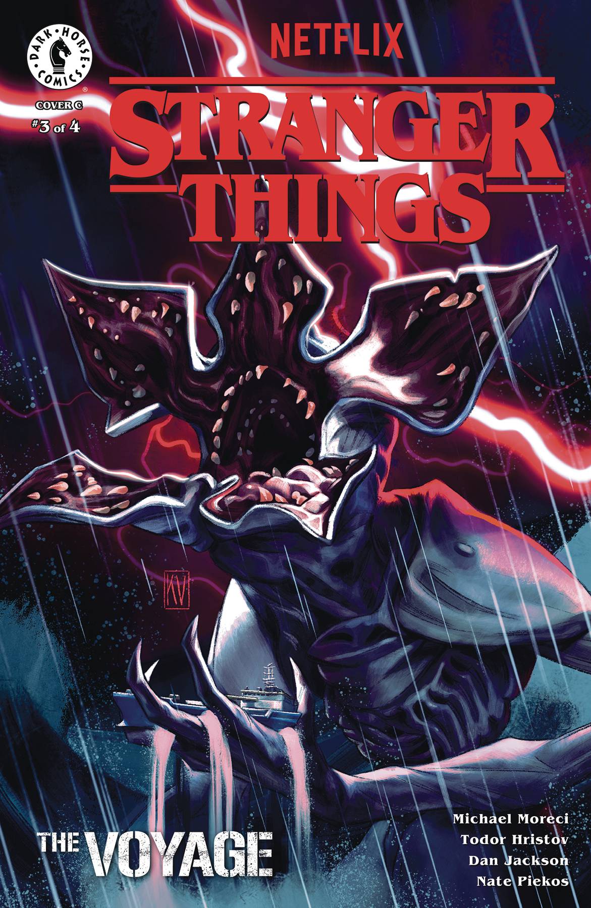 Dark Horse Comic Books STRANGER THINGS VOYAGE #3 CVR C VALERIO 76156801109800331 OCT231248