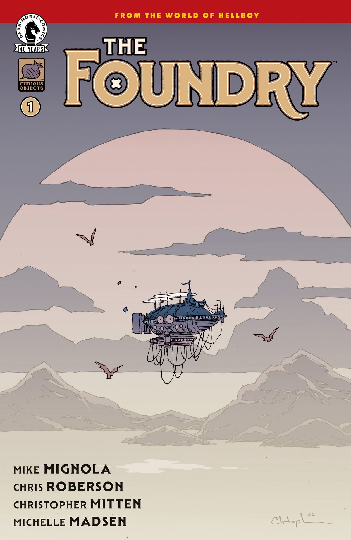 Dark Horse Comic Books The Foundry #1 (CVR A) (Christopher Mitten) 76156801609300111 PRH-76156801609300111