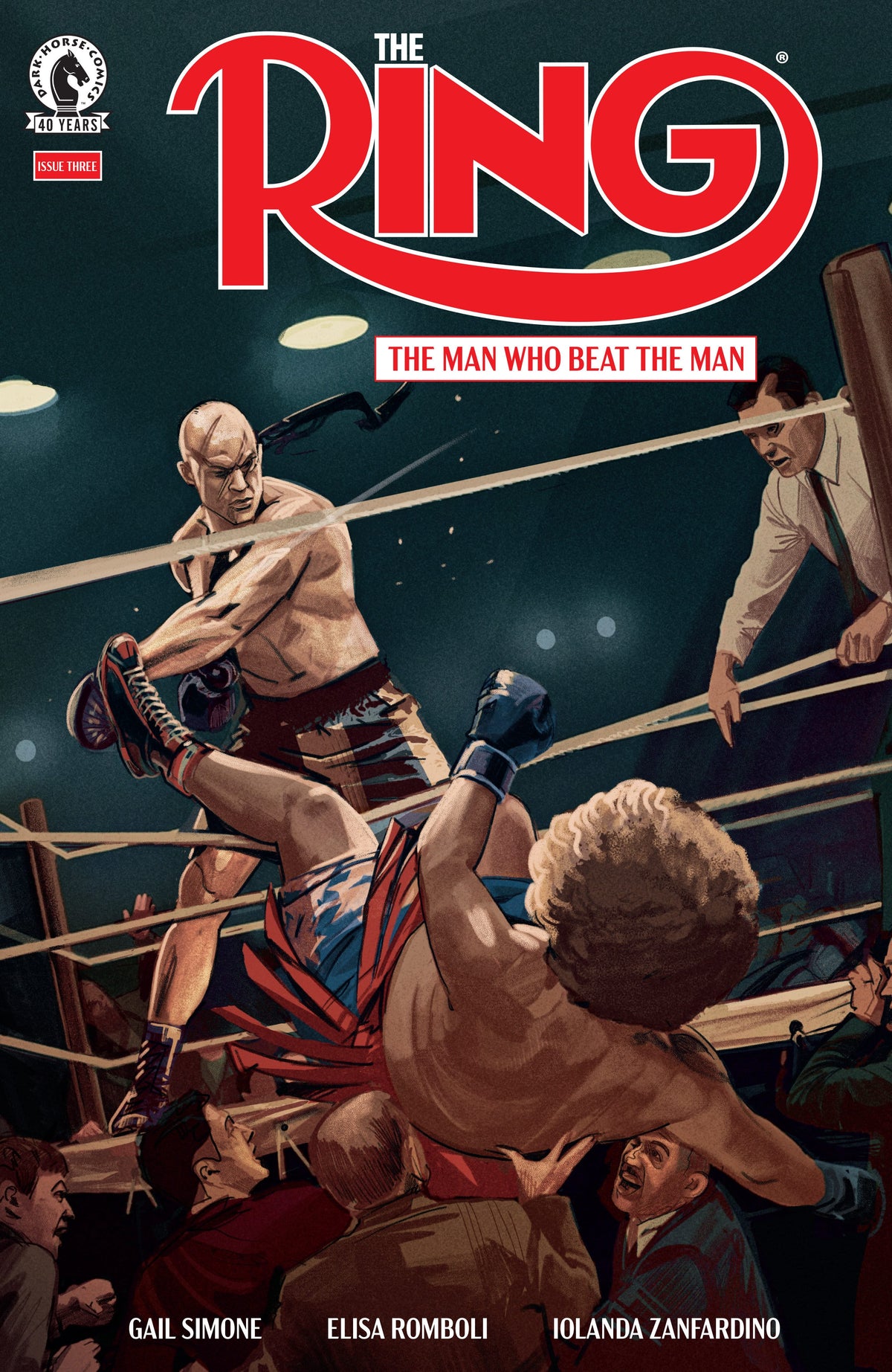 Dark Horse Comic Books The Ring: The Man Who Beat the Man #3 (CVR A) (Oliver Barrett) 76156801587400311 PRH-76156801587400311