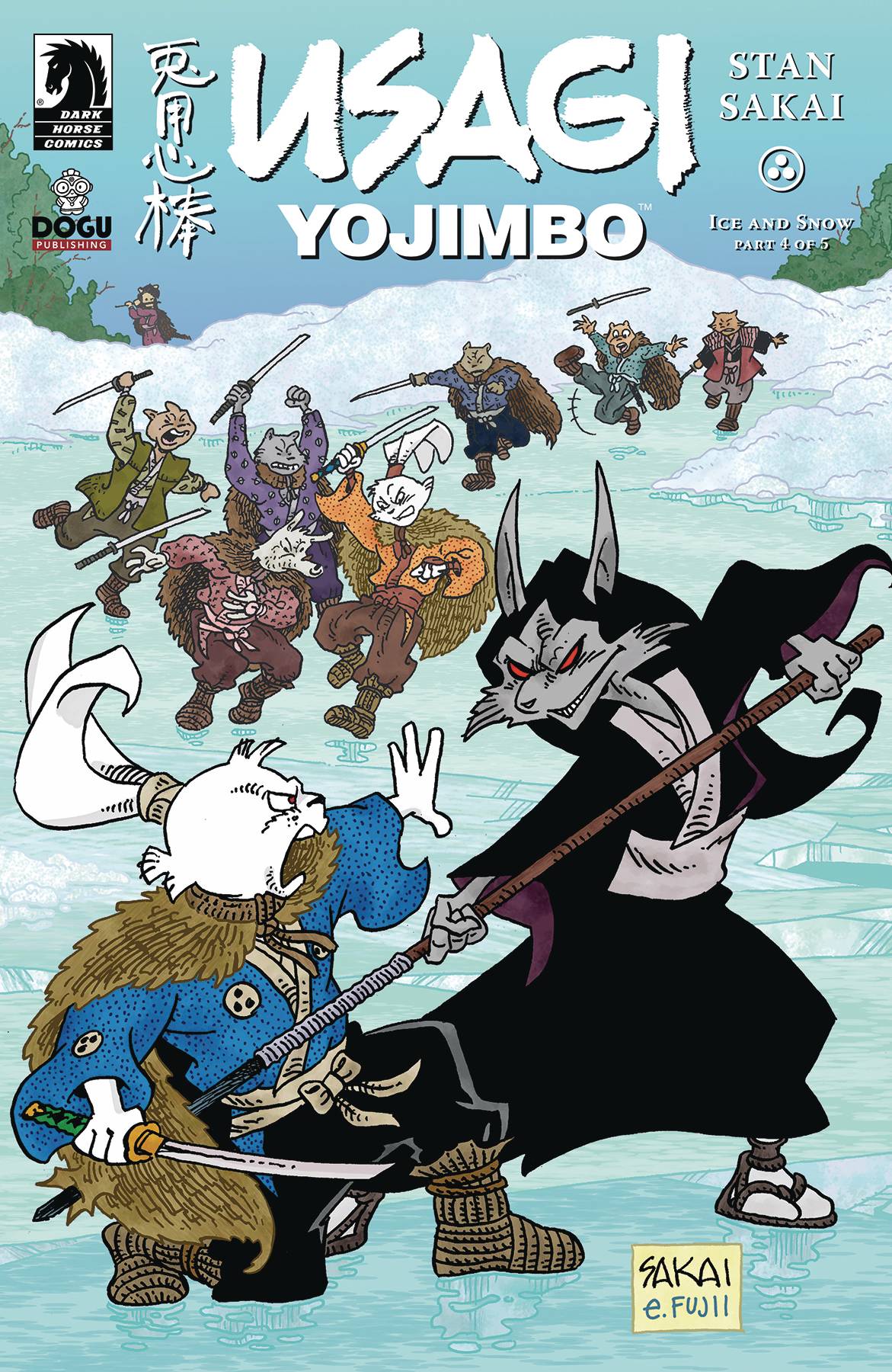 Dark Horse Comic Books USAGI YOJIMBO ICE & SNOW #4 CVR A SAKAI 76156801096100411 OCT231262