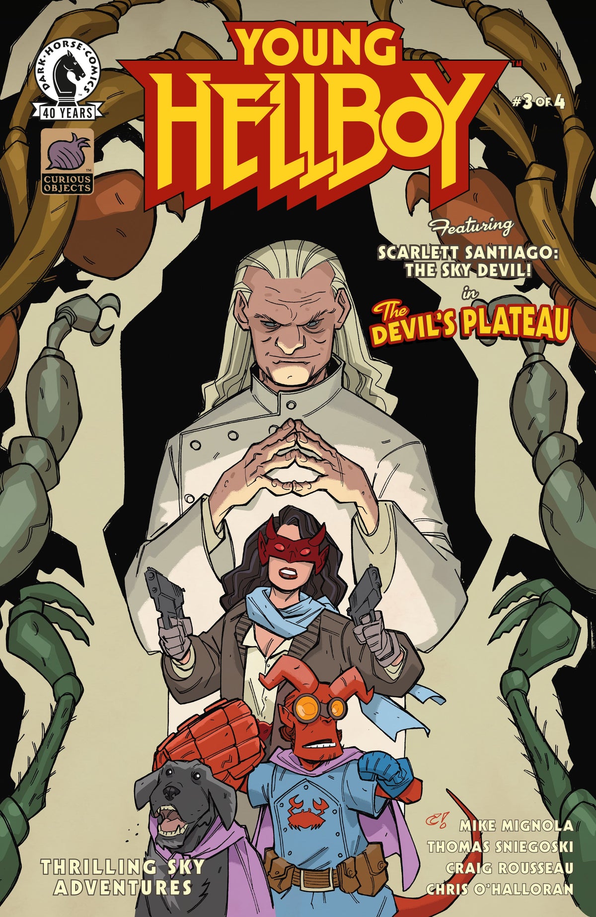 Dark Horse Comic Books Young Hellboy: Thrilling Sky Adventures #3 (CVR A) (Craig Rousseau) 76156801568300311 PRH-76156801568300311
