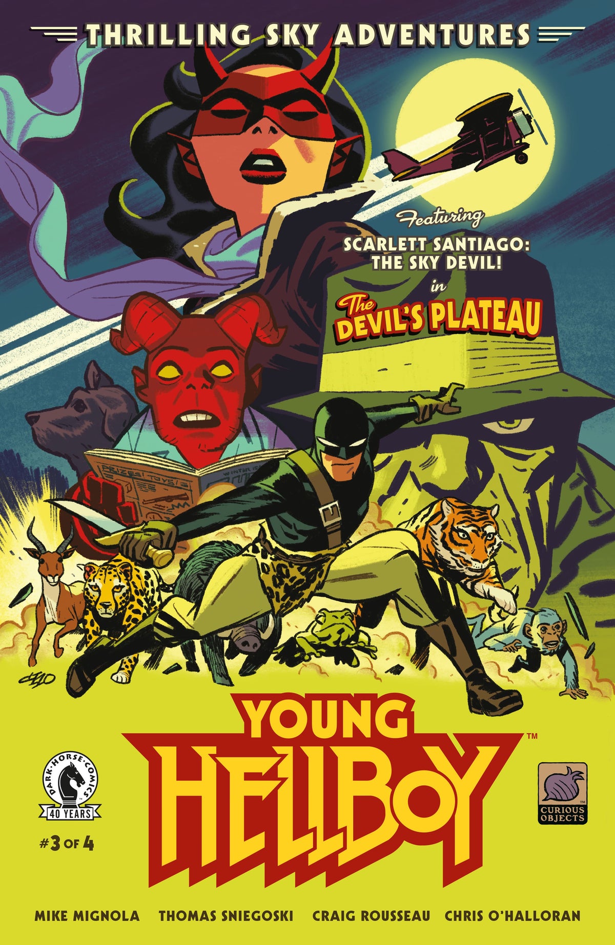 Dark Horse Comic Books Young Hellboy: Thrilling Sky Adventures #3 (CVR B) (Michael Cho) 76156801568300321 PRH-76156801568300321