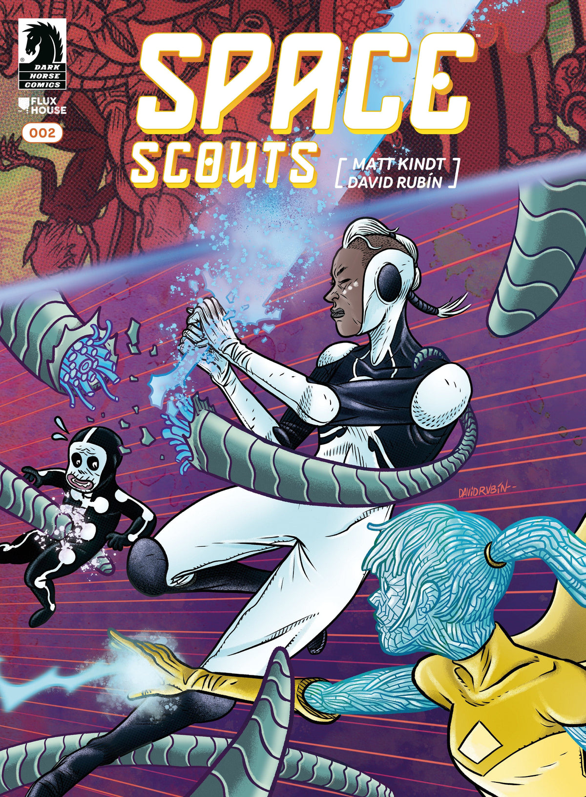 Dark Horse Comics Comic Book Space Scouts #2 (CVR A) (David Rubin) 76156801447100211 PRH-76156801447100211