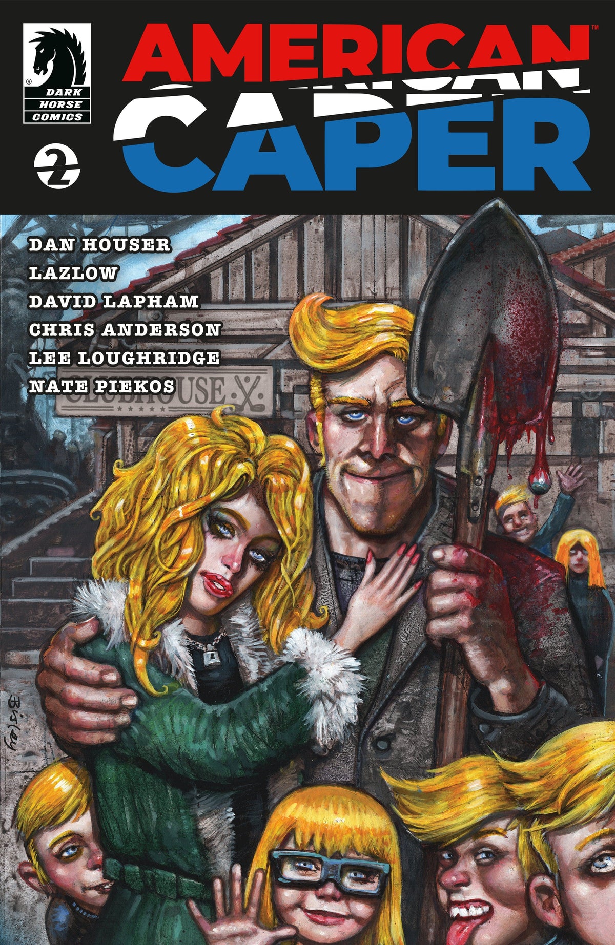 Dark Horse Comics Comic Books American Caper #2 (CVR B) (Simon Bisley) 76156801474700221 PRH-76156801474700221