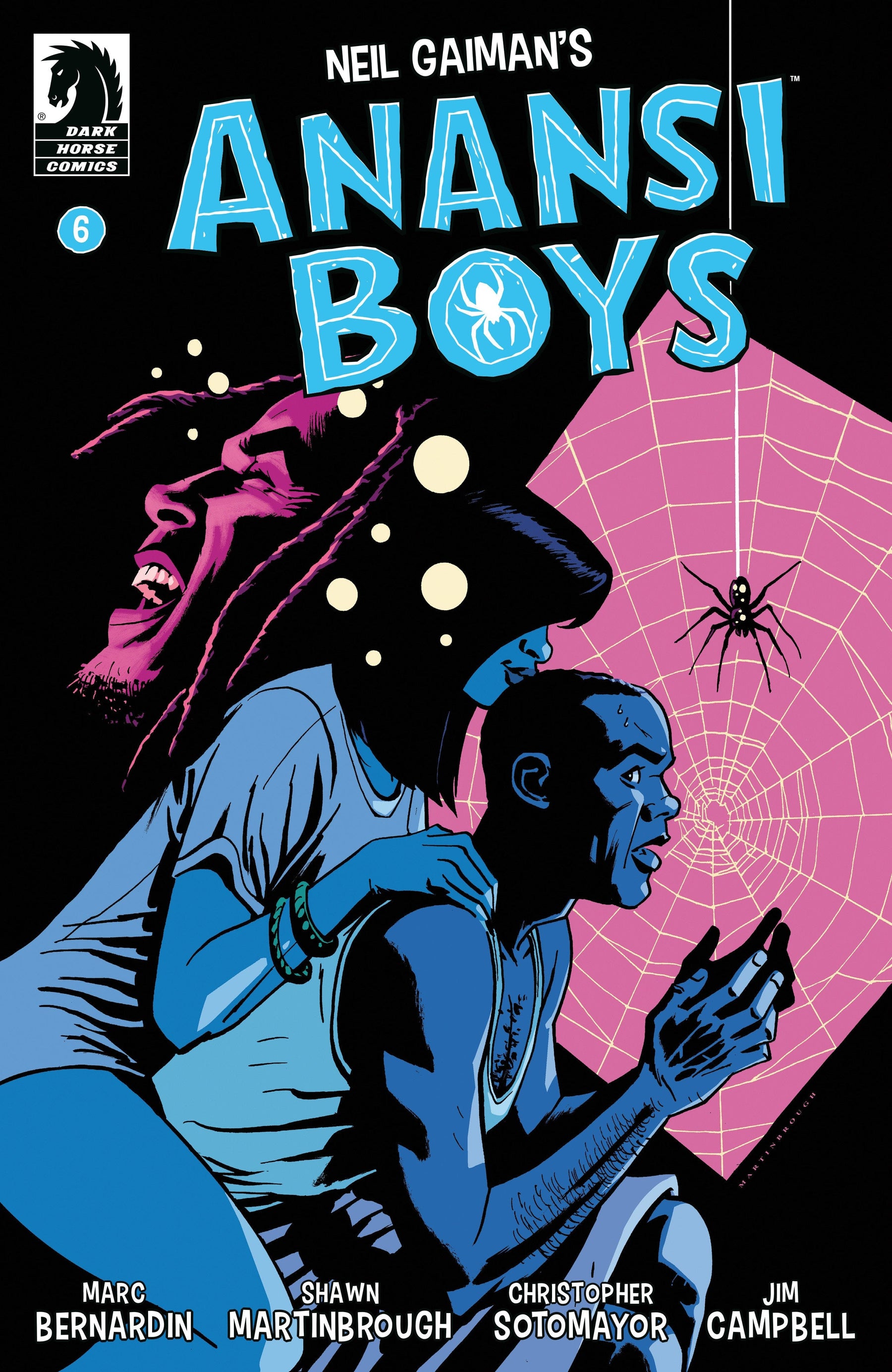 ANANSI BOYS I #6 (CVR B) (SHAWN MARTINBROUGH)