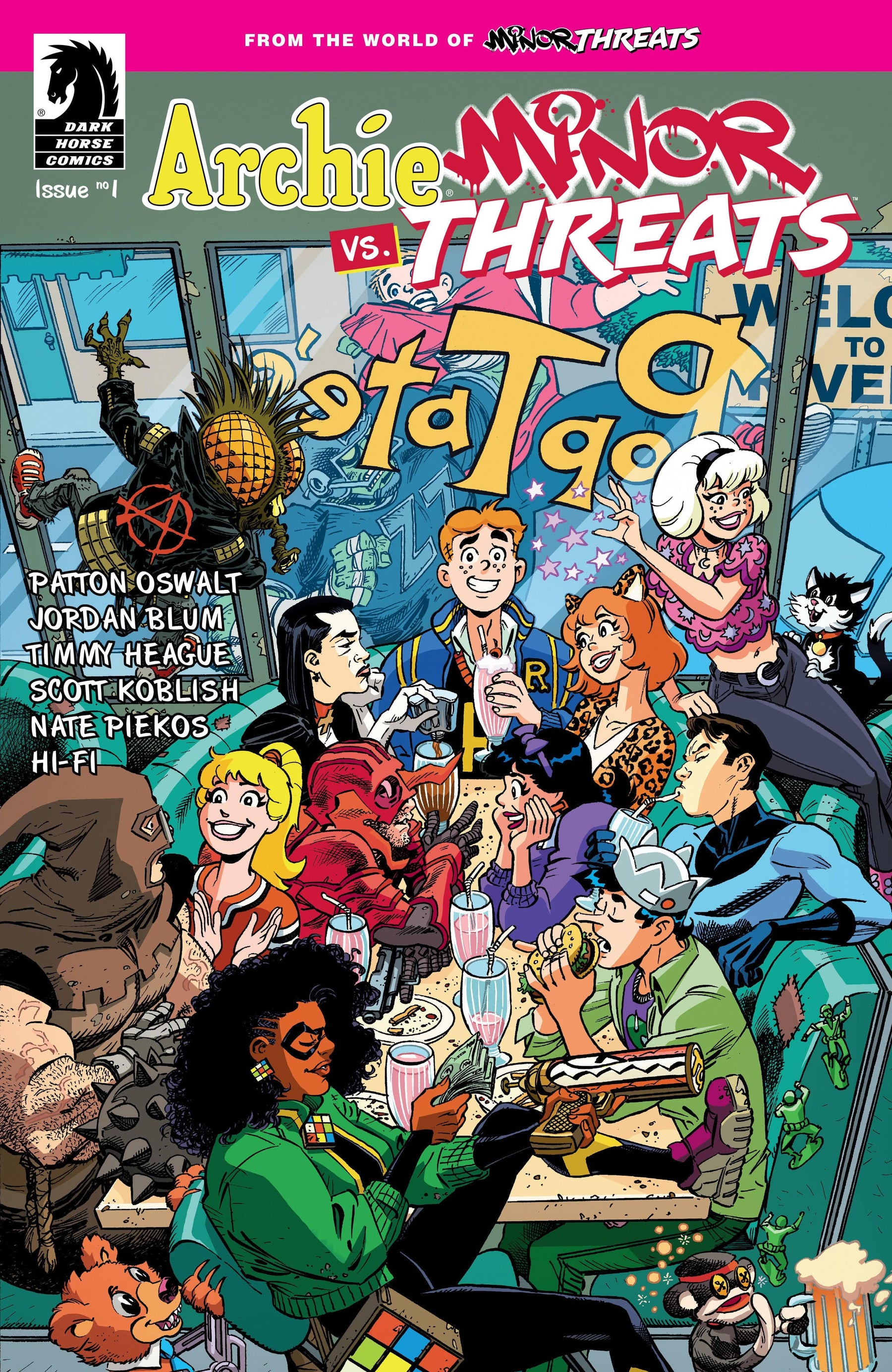 Archie vs Minor Threats #1 (CVR B) (Scott Koblish)