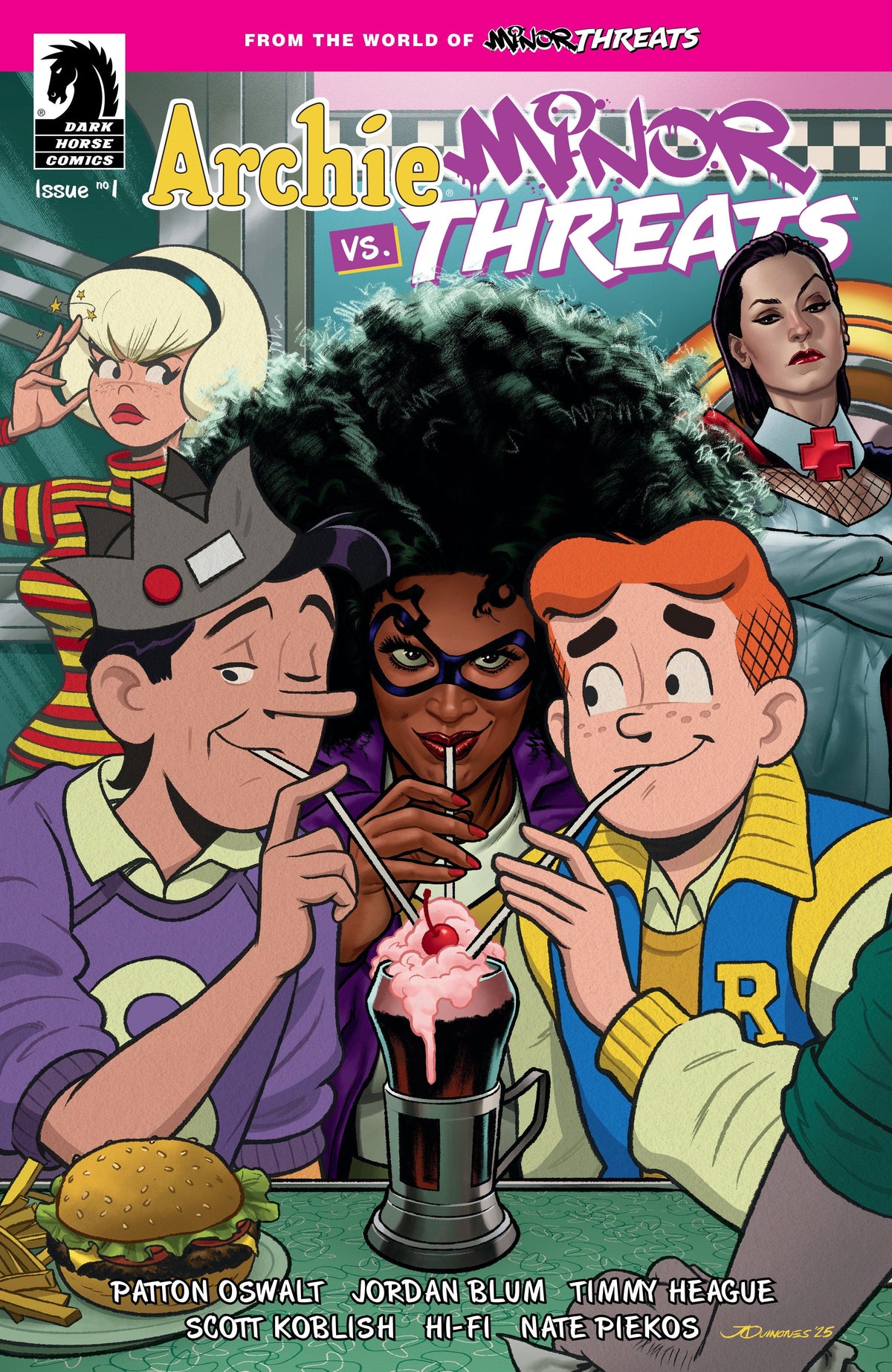 Dark Horse Comics Comic Books Archie vs Minor Threats #1 (CVR C) (Joe Quinones) 76156801429700131 PRH-76156801429700131