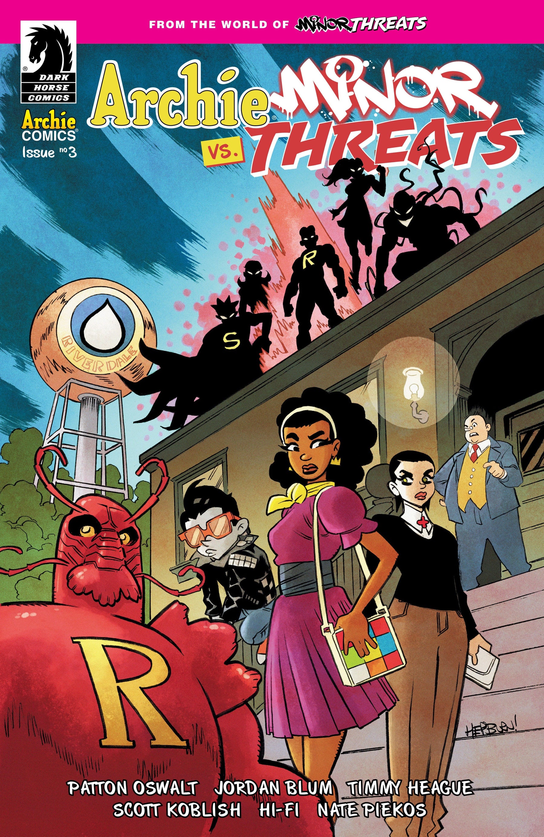 Archie vs Minor Threats #3 (CVR A) (Scott Hepburn)
