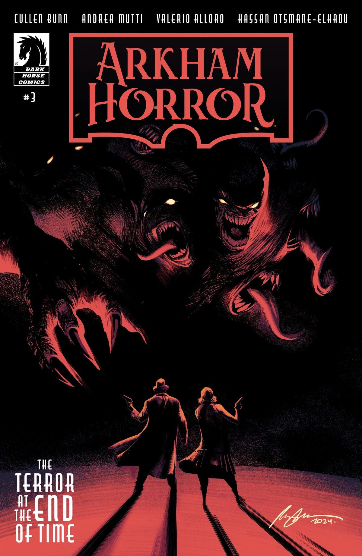 Dark Horse Comics Comic Books ARKHAM HORROR: THE TERROR AT THE END OF TIME #3 (CVR A) (RAFAEL ALBUQUERQUE) 76156801255200311 PRH-76156801255200311