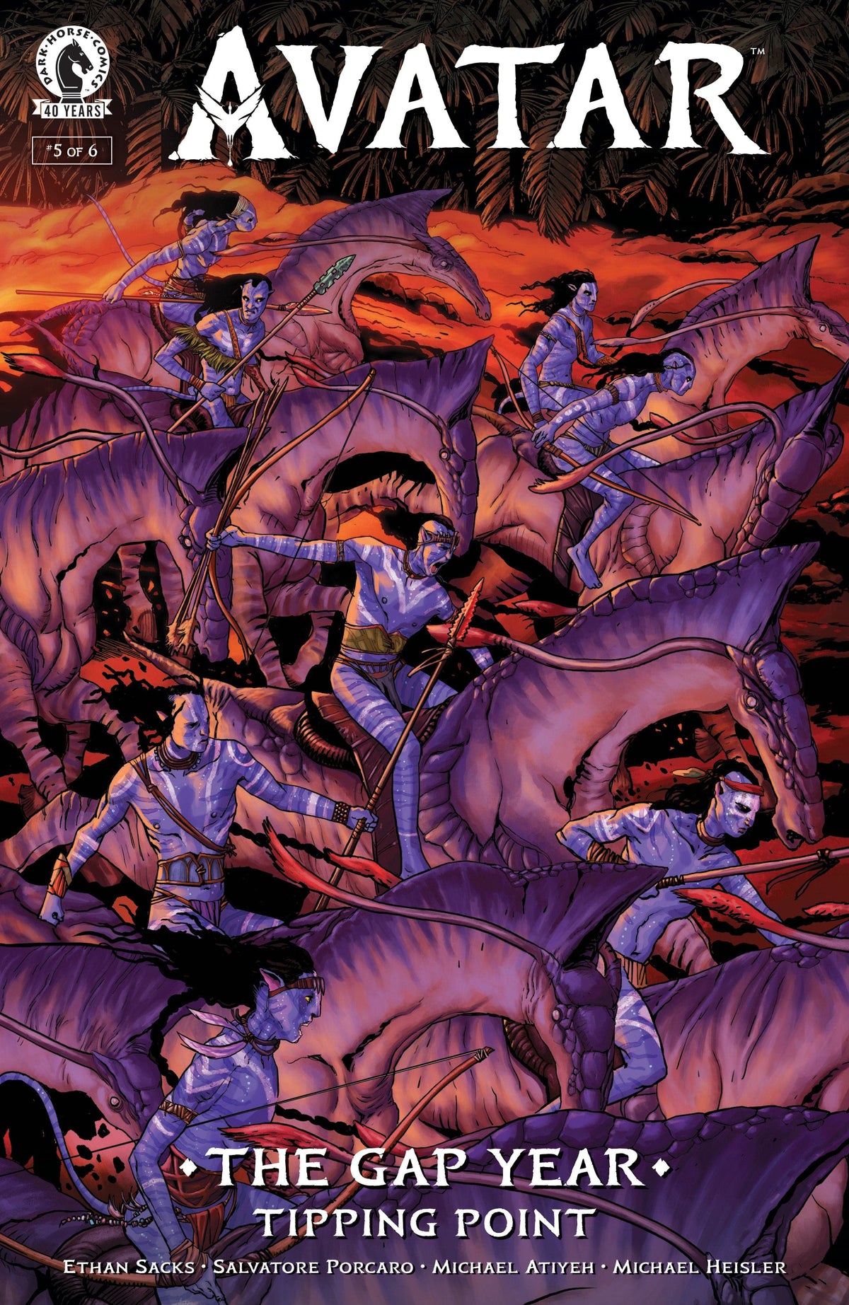 Dark Horse Comics Comic Books Avatar: The Gap Year--Tipping Point #5 (CVR A) (Salvatore Porcaro) 76156801458700511 PRH-76156801458700511