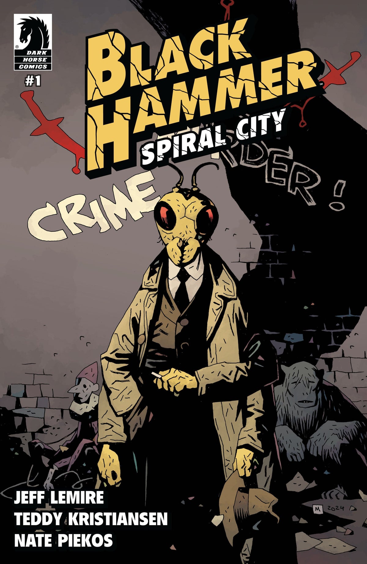 Dark Horse Comics Comic Books BLACK HAMMER: SPIRAL CITY #1 (CVR B) (MIKE MIGNOLA) 76156801304700121 PRH-76156801304700121
