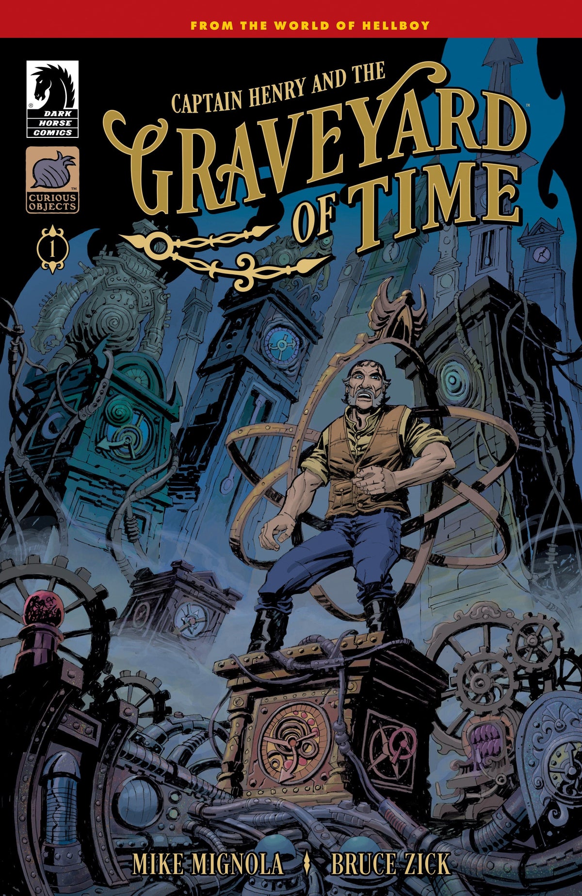 Dark Horse Comics Comic Books Captain Henry and the Graveyard of Time #1 (CVR A) (Bruce Zick) 76156801459400111 PRH-76156801459400111