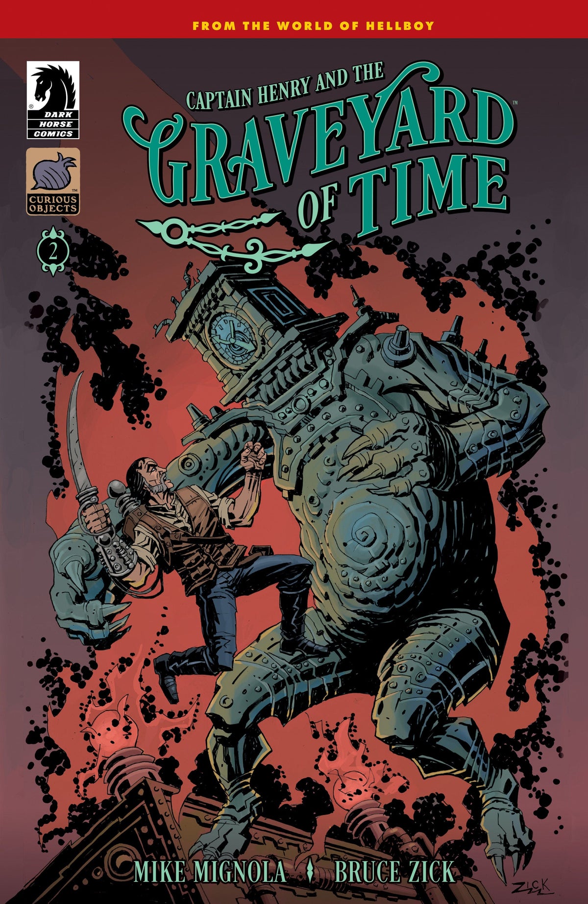 Dark Horse Comics Comic Books Captain Henry and the Graveyard of Time #2 (CVR A) (Bruce Zick) 76156801459400211 PRH-76156801459400211
