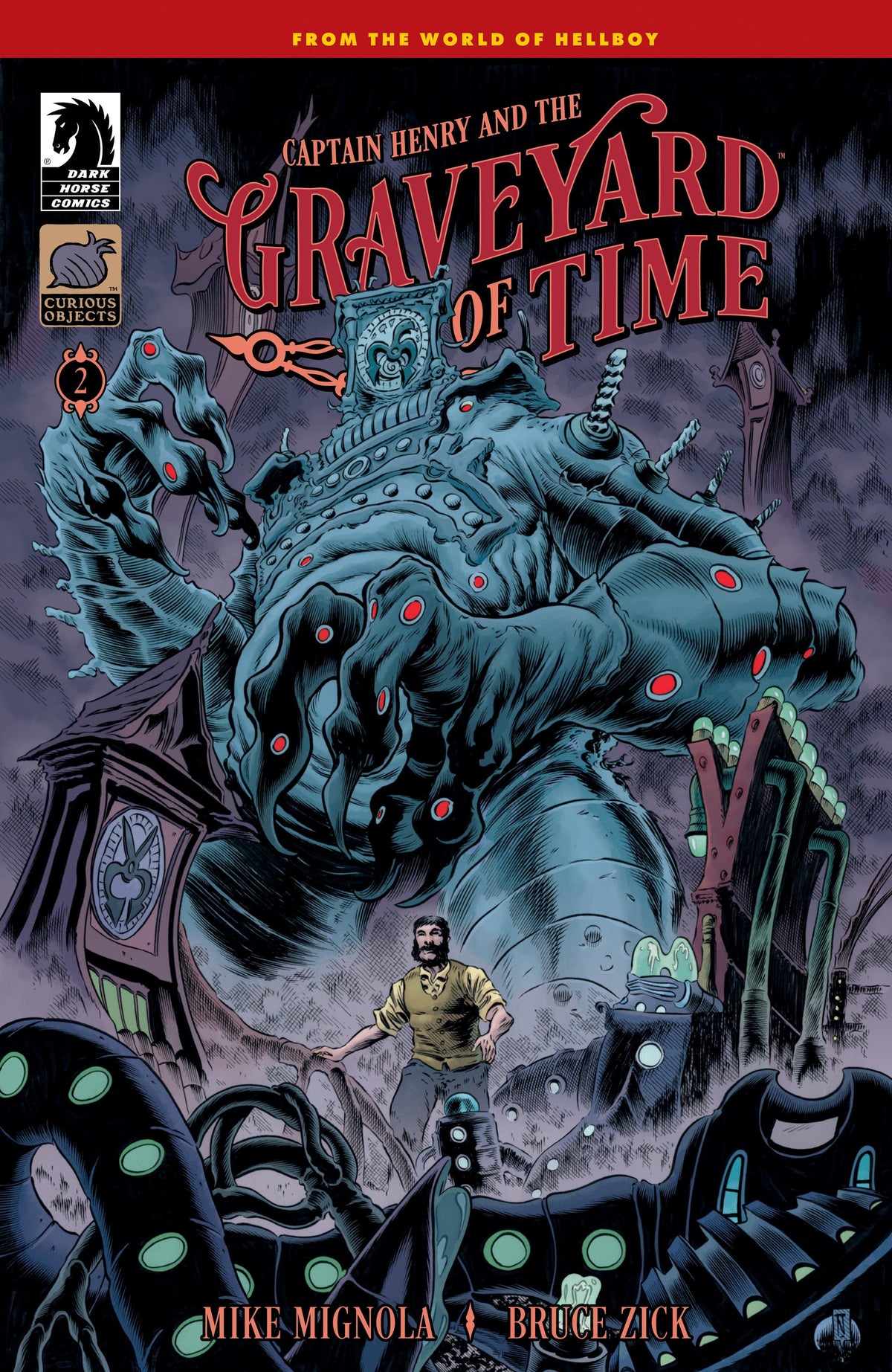 Dark Horse Comics Comic Books Captain Henry and the Graveyard of Time #2 (CVR B) (Troy Nixey) 76156801459400221 PRH-76156801459400221