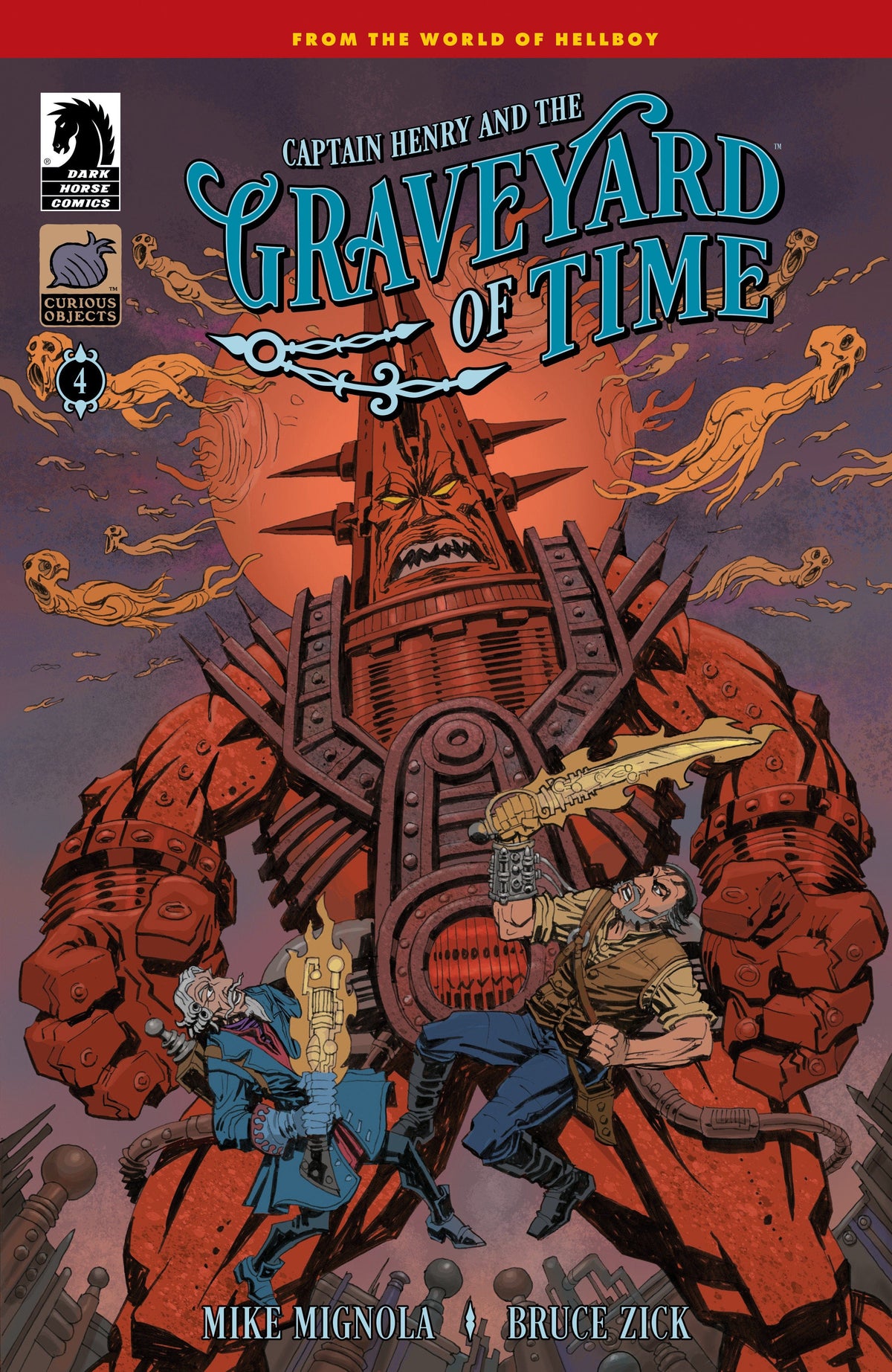 Dark Horse Comics Comic Books Captain Henry and the Graveyard of Time #4 (CVR A) (Bruce Zick) 76156801459400411 PRH-76156801459400411