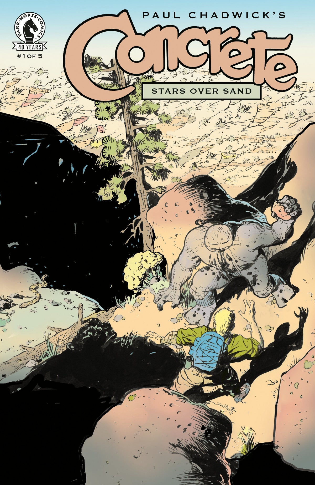 Dark Horse Comics Comic Books Concrete: Stars Over Sand #1 (CVR B) (Paul Chadwick) 76156801590400121 PRH-76156801590400121