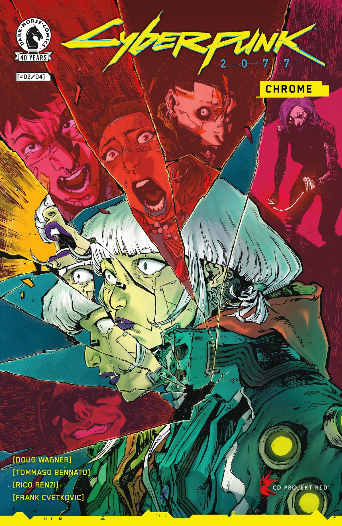 Dark Horse Comics Comic Books Cyberpunk 2077: Chrome #2 (CVR A) (Tommaso Bennato) 76156801484600211 PRH-76156801484600211