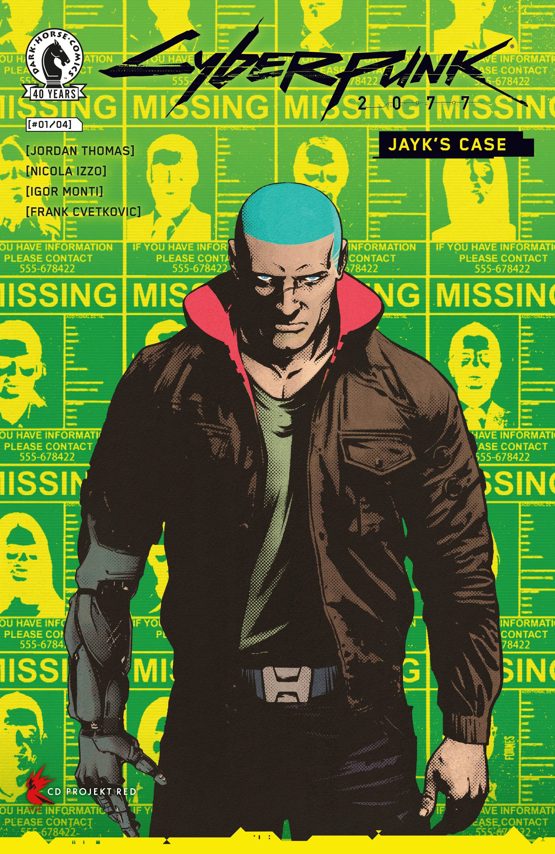 Cyberpunk 2077: Jayk's Case #1 (CVR B) (Jorge Fornes) (Release Date: 10/21/2026)