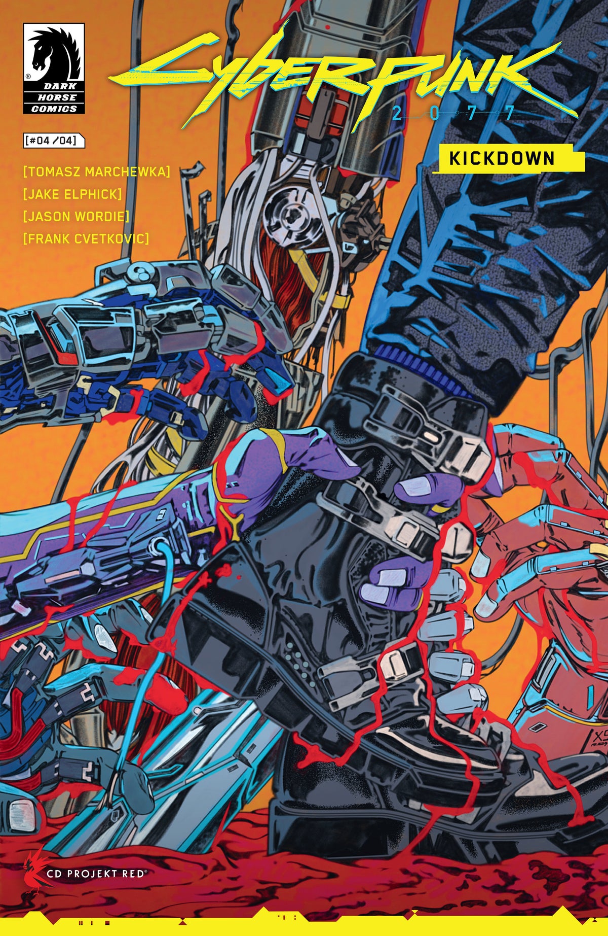 Dark Horse Comics Comic Books Cyberpunk 2077: Kickdown #4 (CVR B) (RUDCEF) 76156801247700421 PRH-76156801247700421