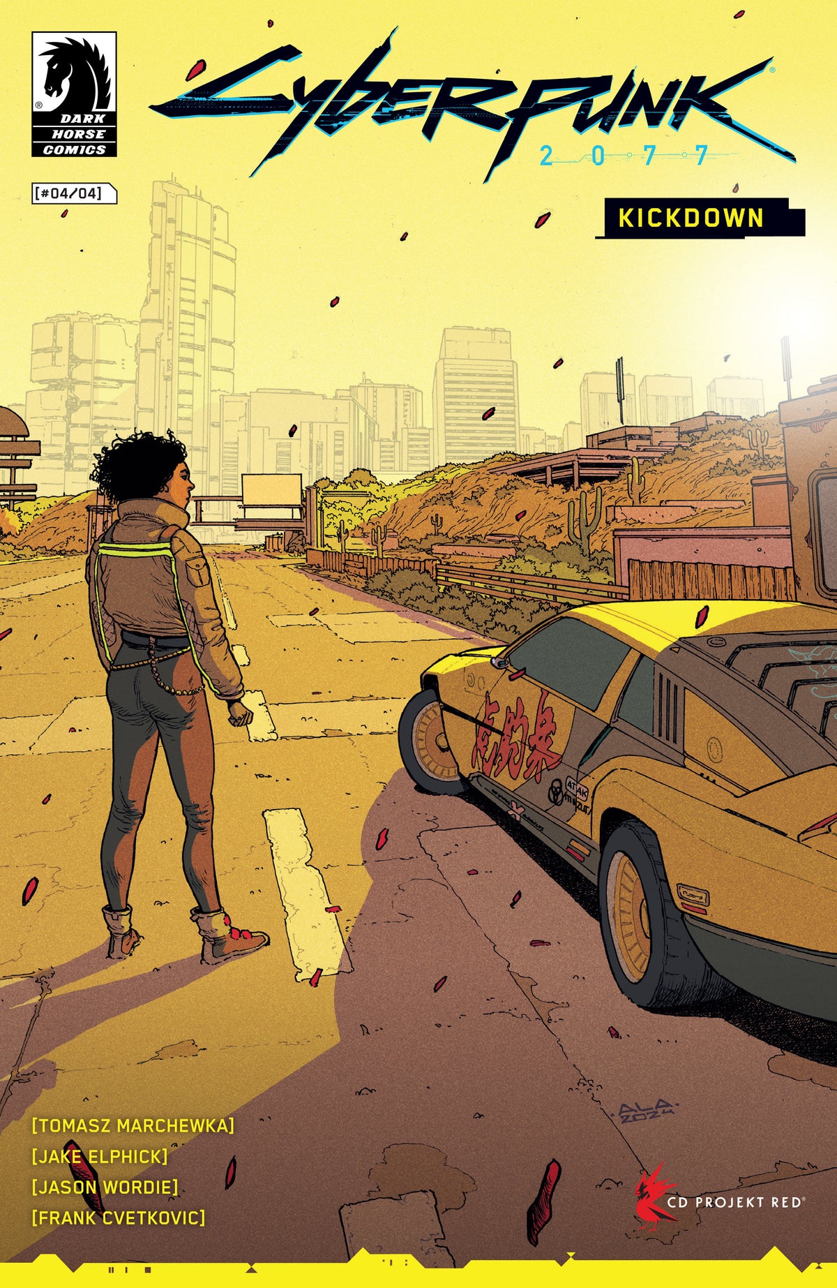 Dark Horse Comics Comic Books Cyberpunk 2077: Kickdown #4 (CVR C) (Andre Araujo) 76156801247700431 PRH-76156801247700431