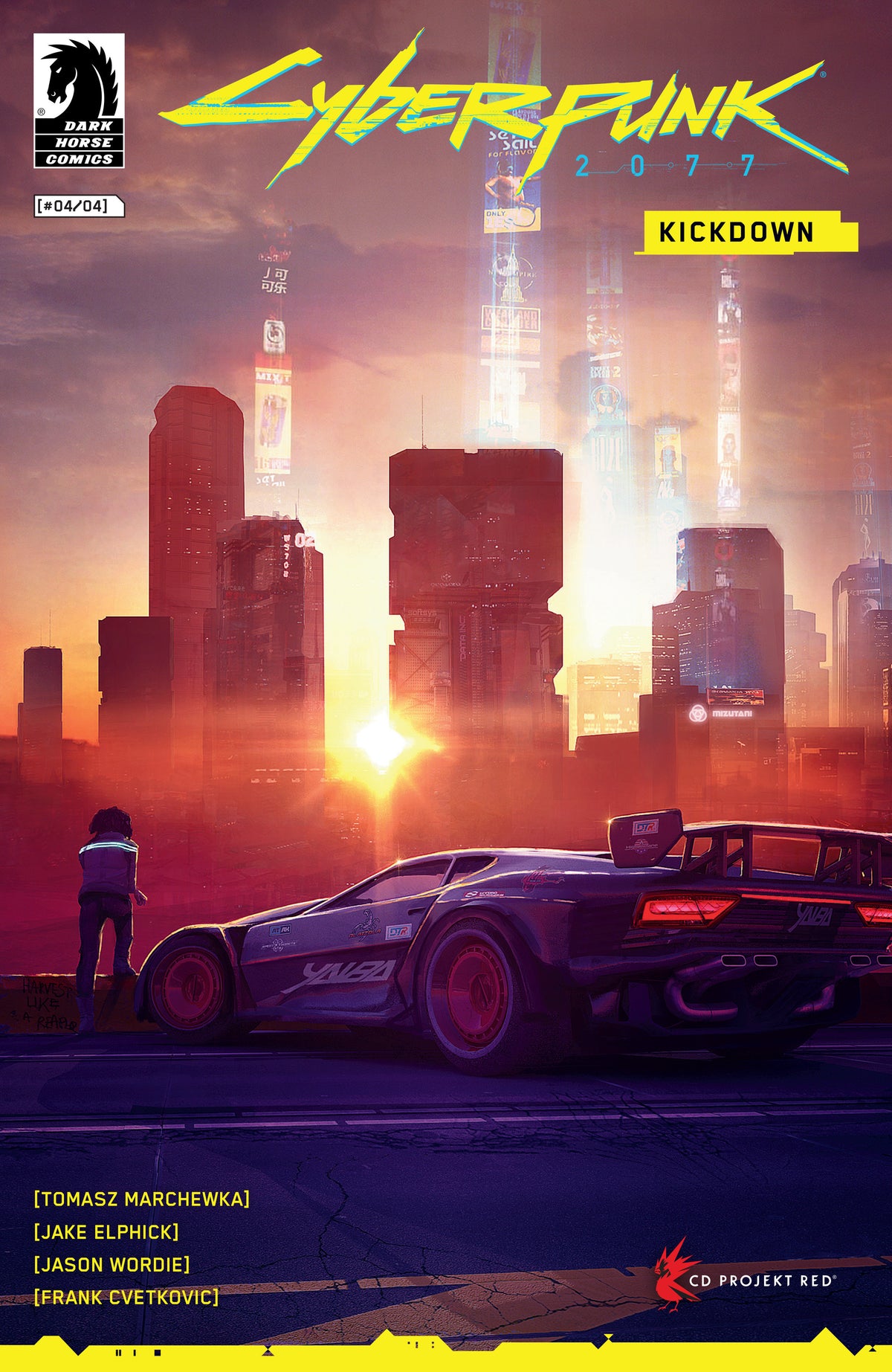 Dark Horse Comics Comic Books Cyberpunk 2077: Kickdown #4 (CVR D) (DOFRESH) 76156801247700441 PRH-76156801247700441
