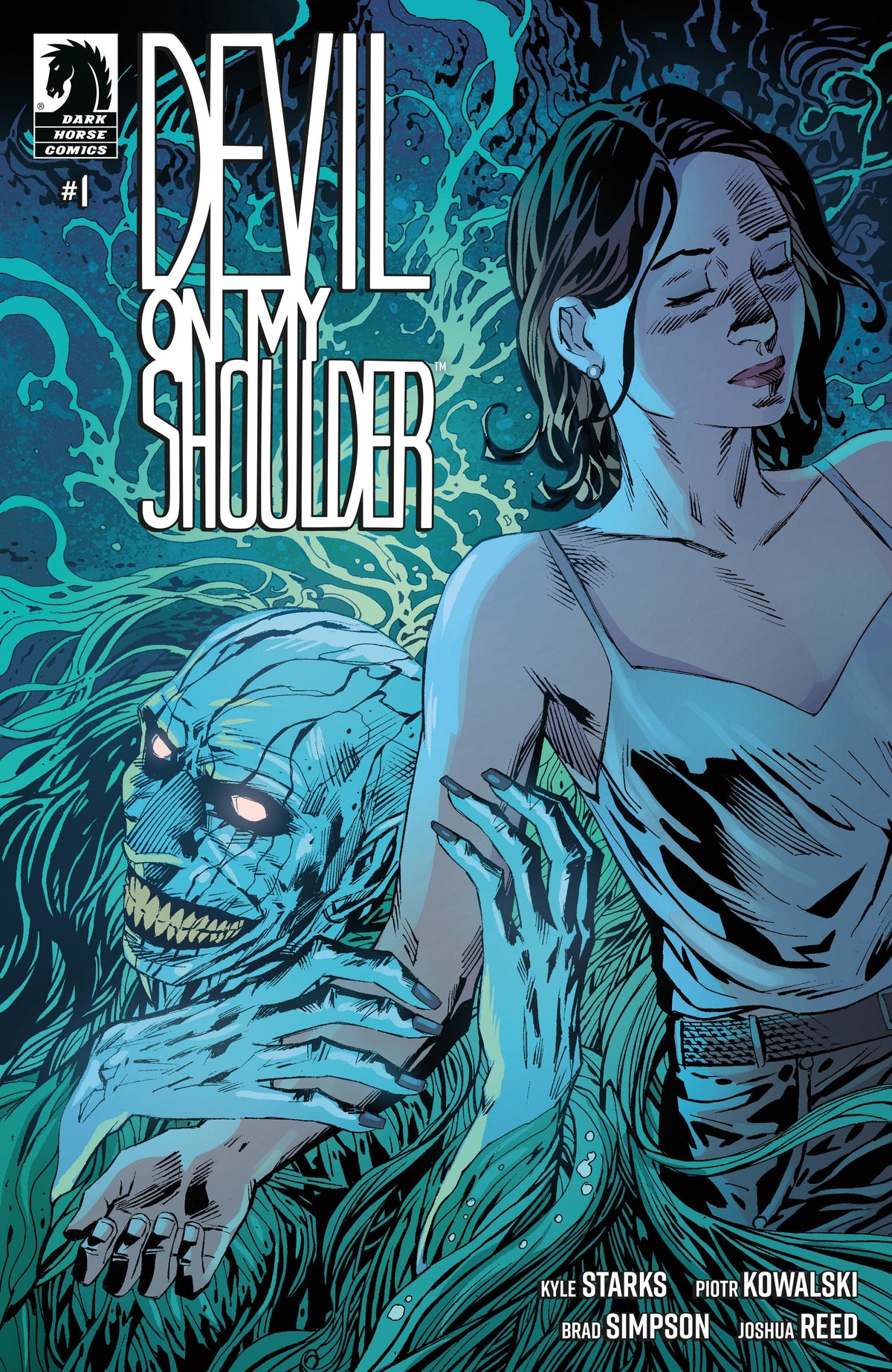 Dark Horse Comics Comic Books Devil On My Shoulder #1 (CVR A) (Piotr Kowalski) 76156801476100111 PRH-76156801476100111
