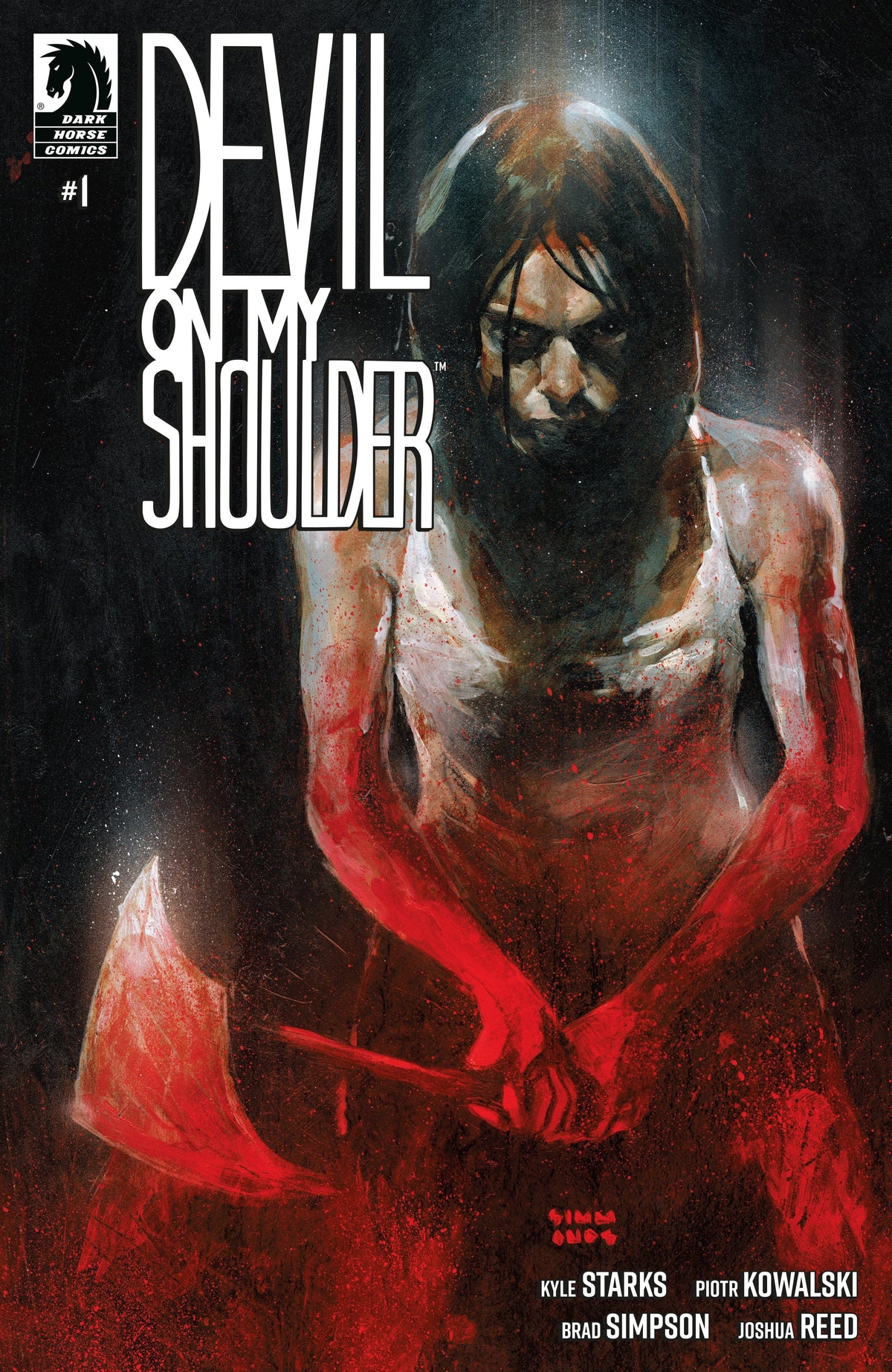 Dark Horse Comics Comic Books Devil On My Shoulder #1 (CVR B) (Martin Simmonds) 76156801476100121 PRH-76156801476100121