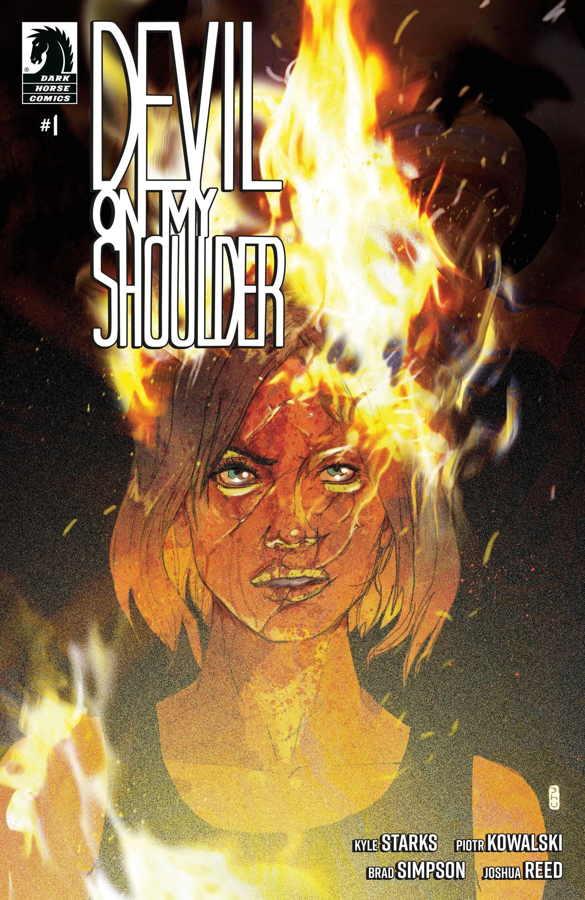Dark Horse Comics Comic Books Devil On My Shoulder #1 (CVR C) (Christian Ward) 76156801476100131 PRH-76156801476100131