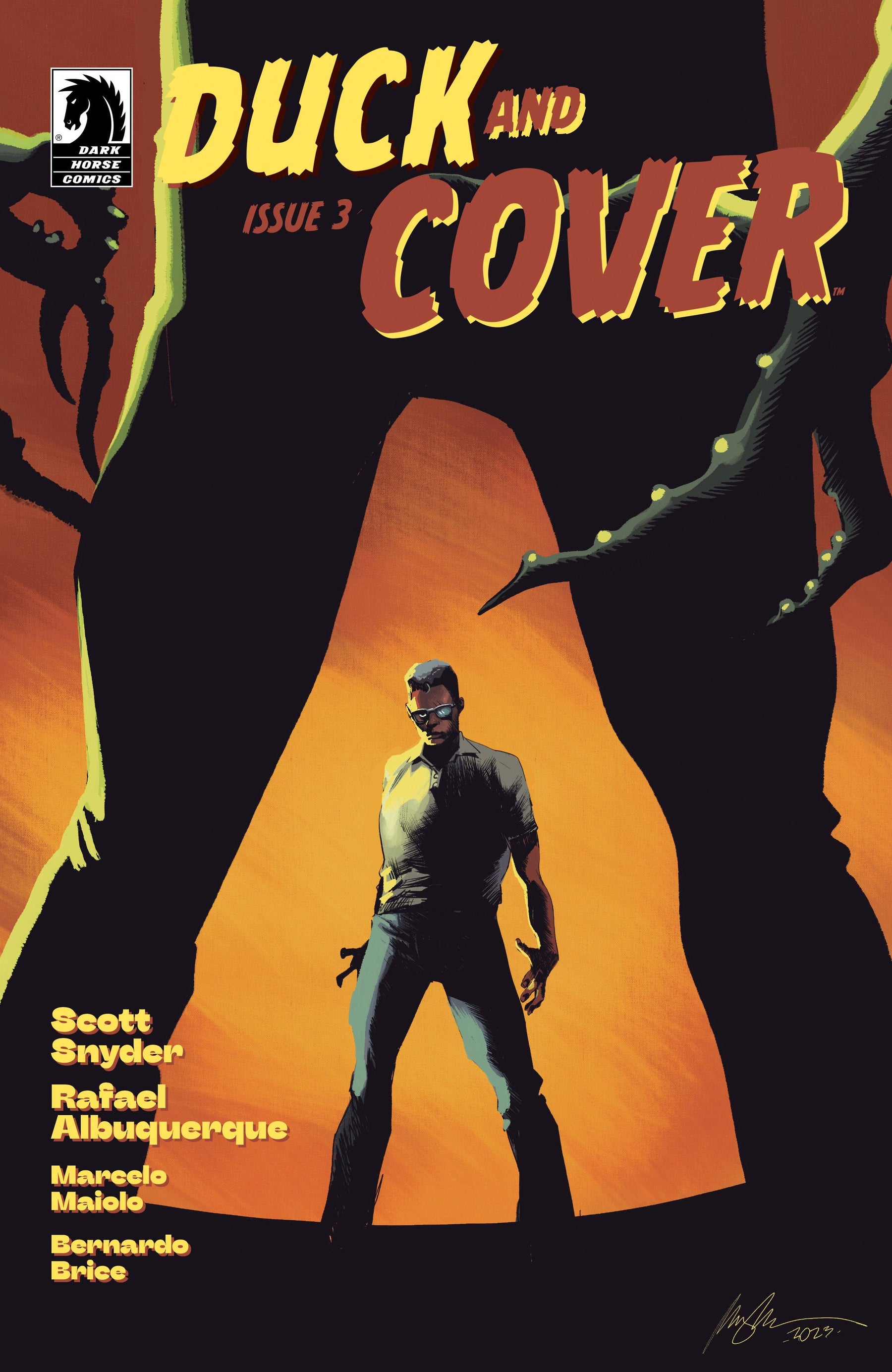 DUCK AND COVER #3 (CVR A) (RAFAEL ALBUQUERQUE)